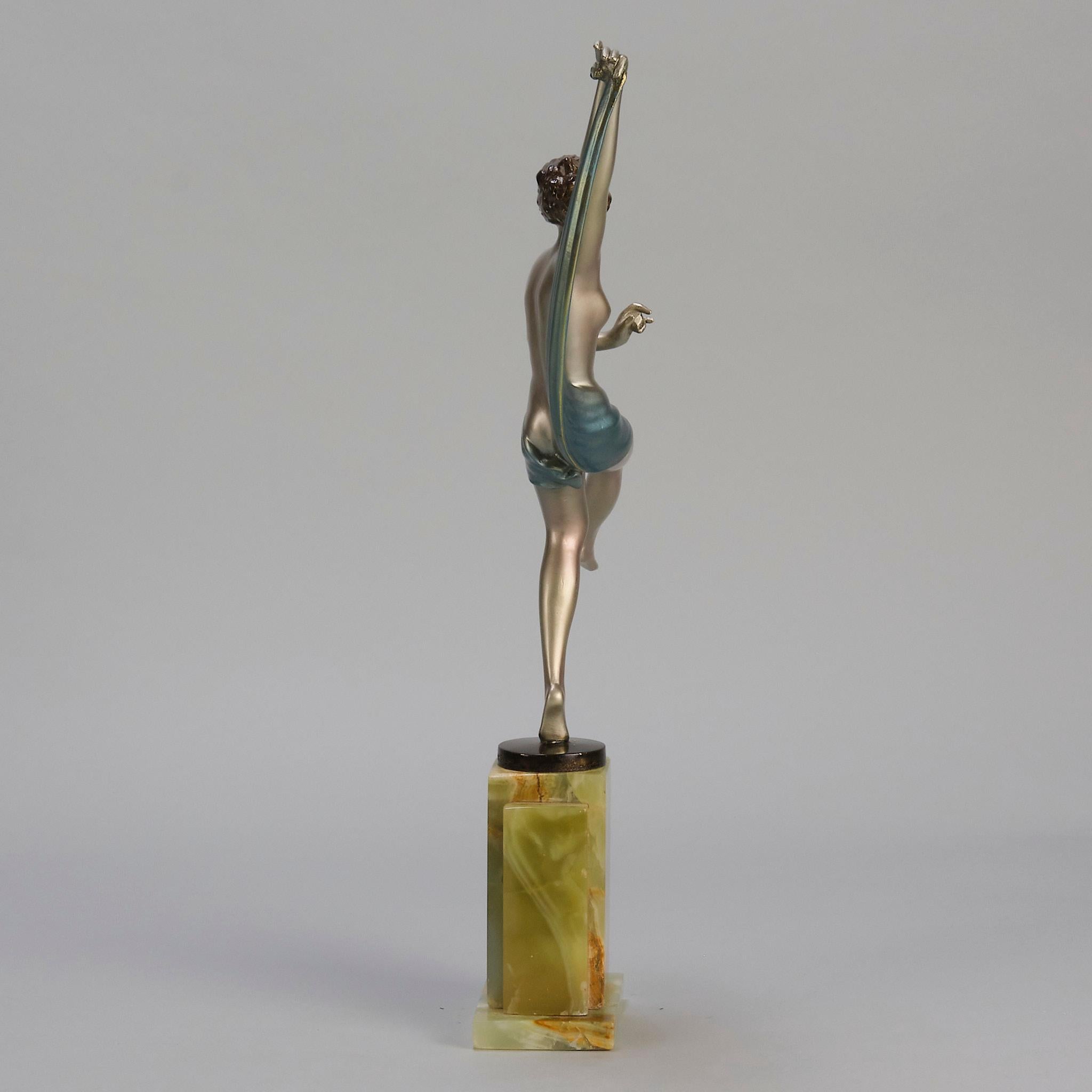 Calco Studio in bronzo Art Deco dei primi del Novecento 
