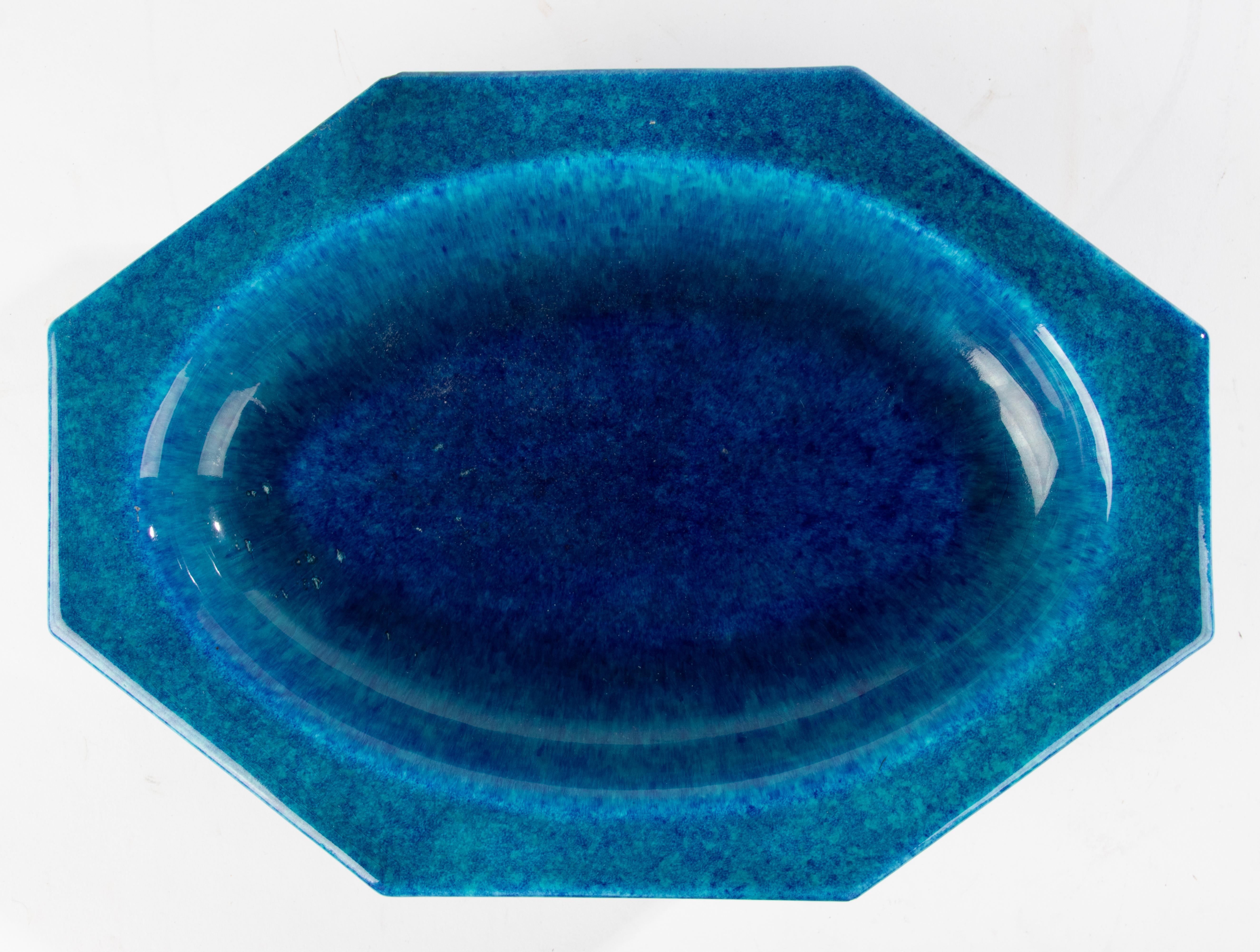 Début du 20ème siècle Art Deco Centerpiece Bowl - Sèvres - Paul Milet Bon état - En vente à Casteren, Noord-Brabant