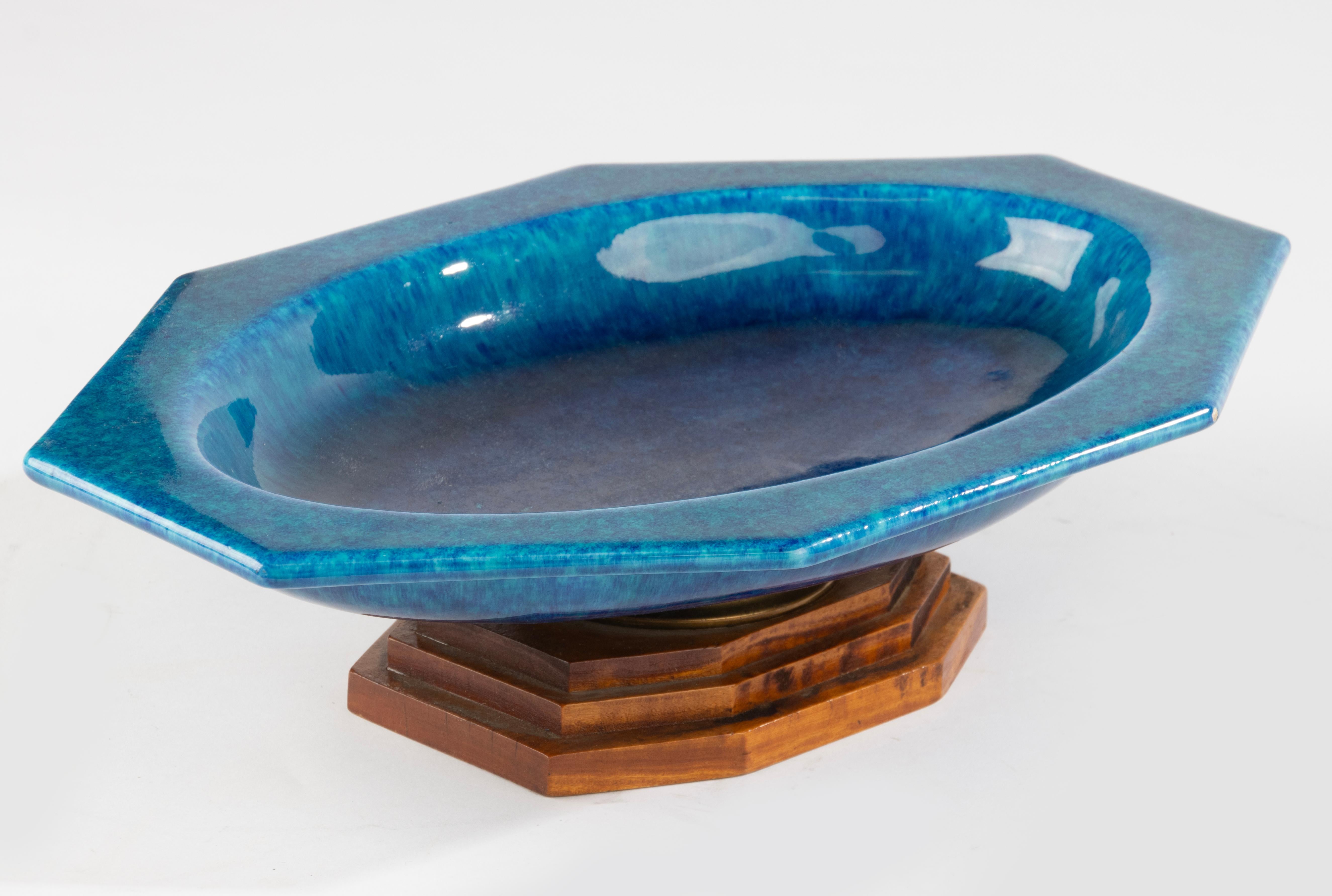 Céramique Début du 20ème siècle Art Deco Centerpiece Bowl - Sèvres - Paul Milet en vente
