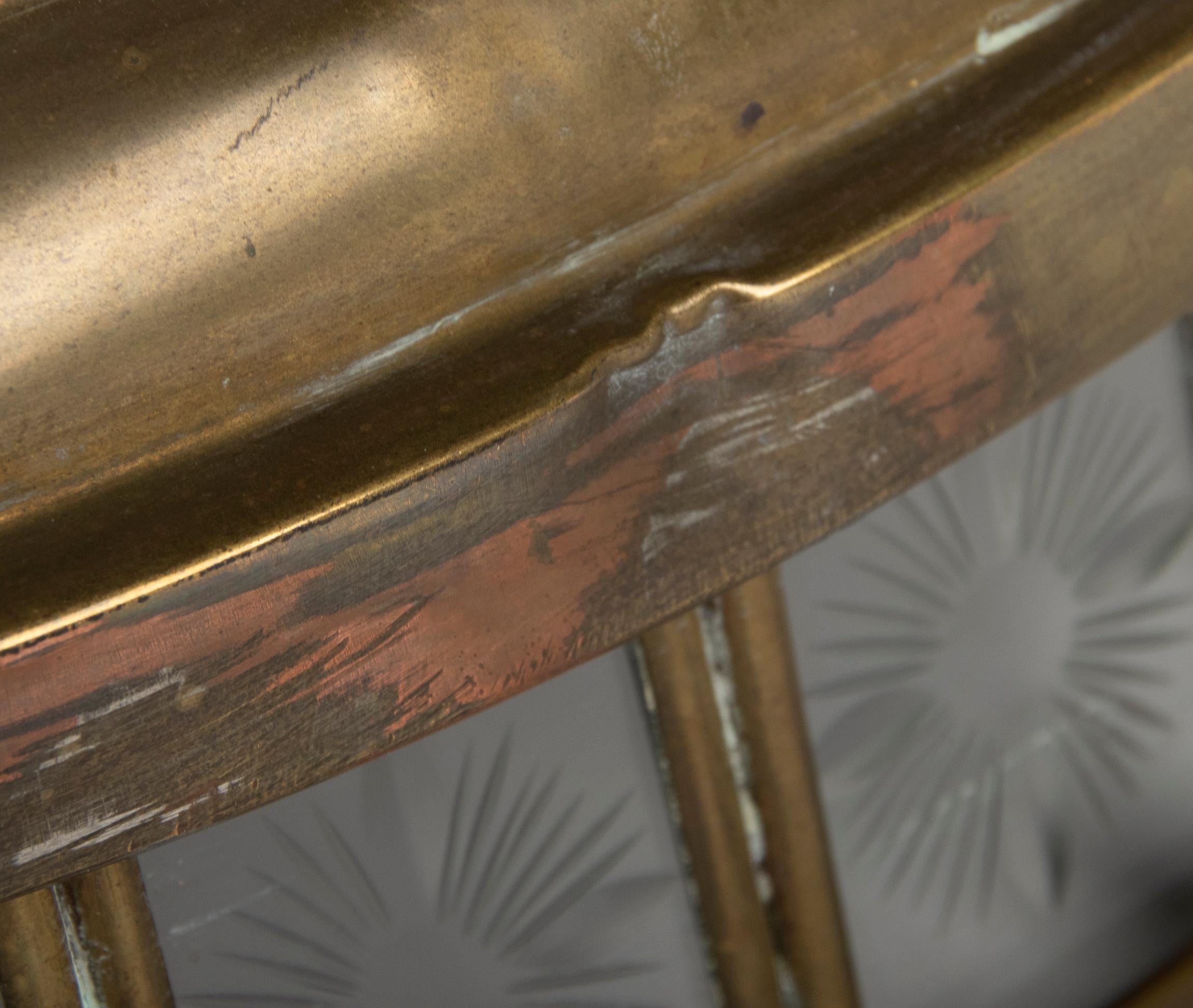 Early 20th Century Art Deco Copper Table / Desk Lamp 11