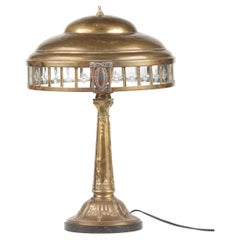 Early 20th Century Art Deco Copper Table / Desk Lamp