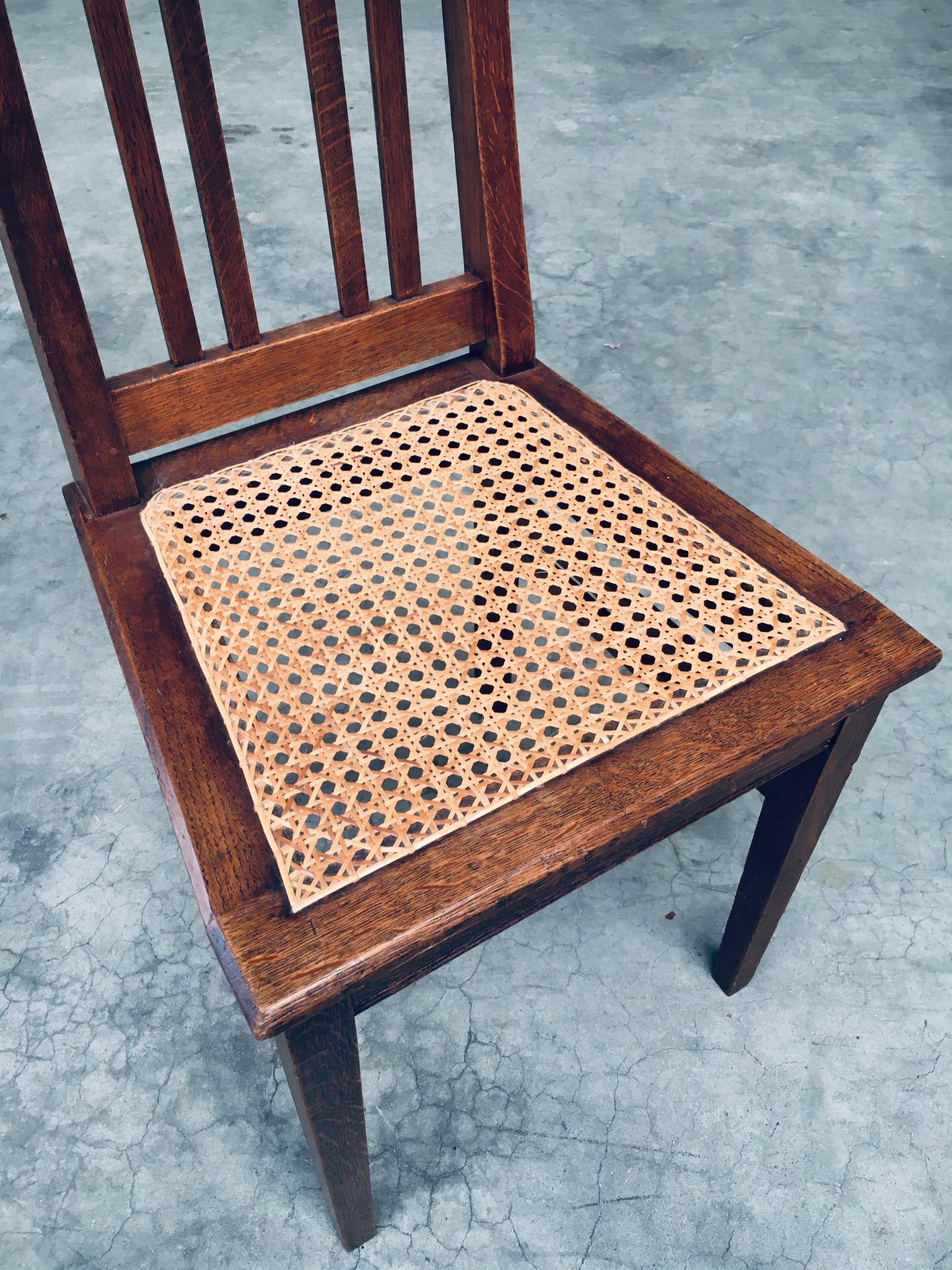 Juego de sillas de comedor de diseño Art Déco de principios del siglo XX en venta 5