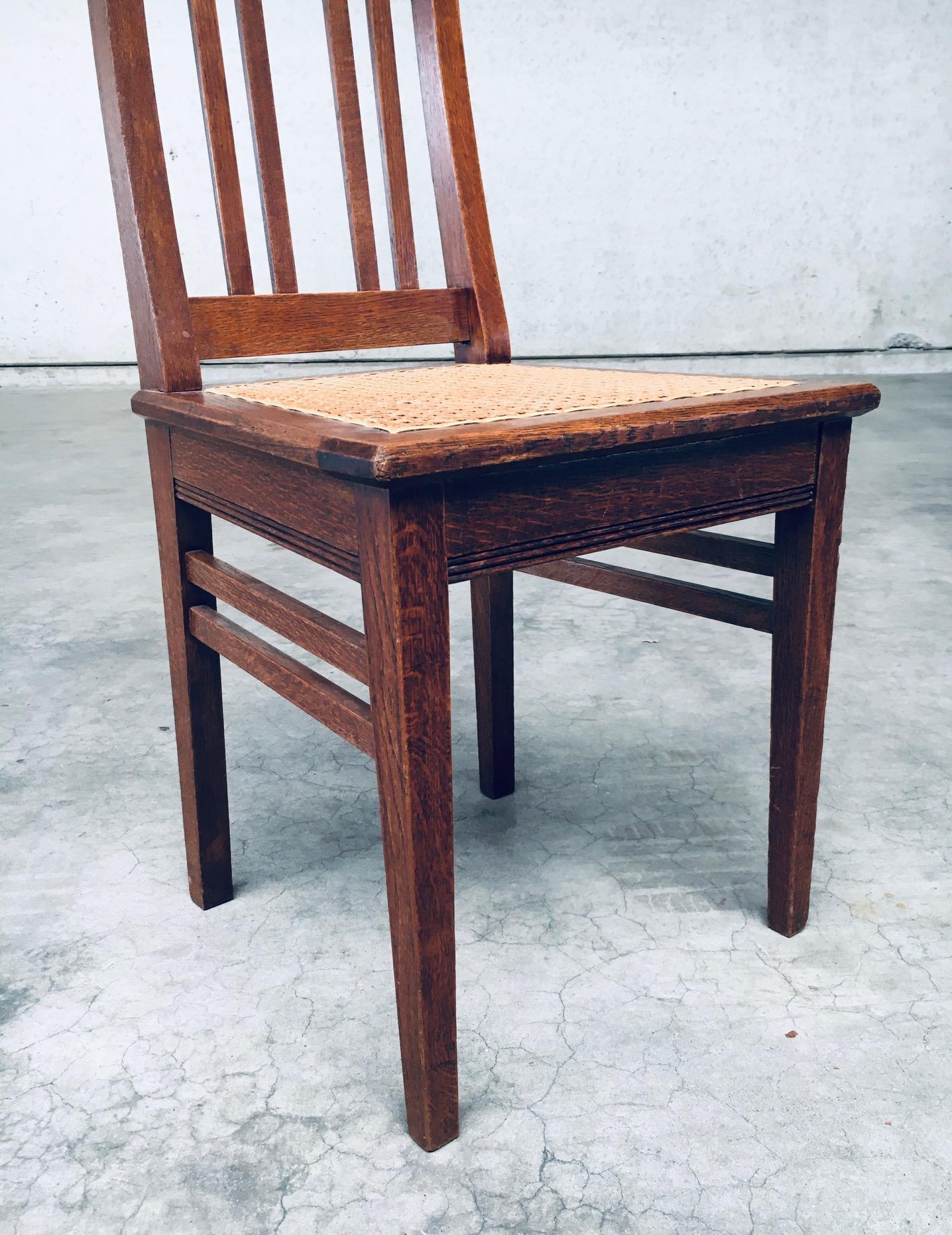 Juego de sillas de comedor de diseño Art Déco de principios del siglo XX en venta 6