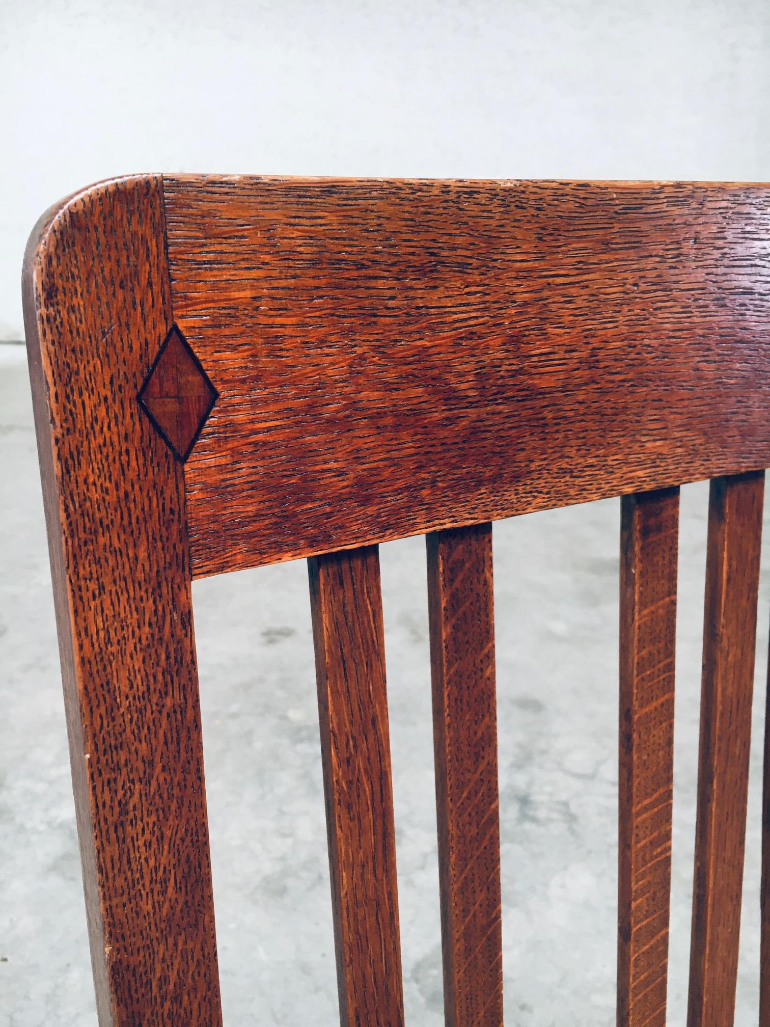 Juego de sillas de comedor de diseño Art Déco de principios del siglo XX en venta 7