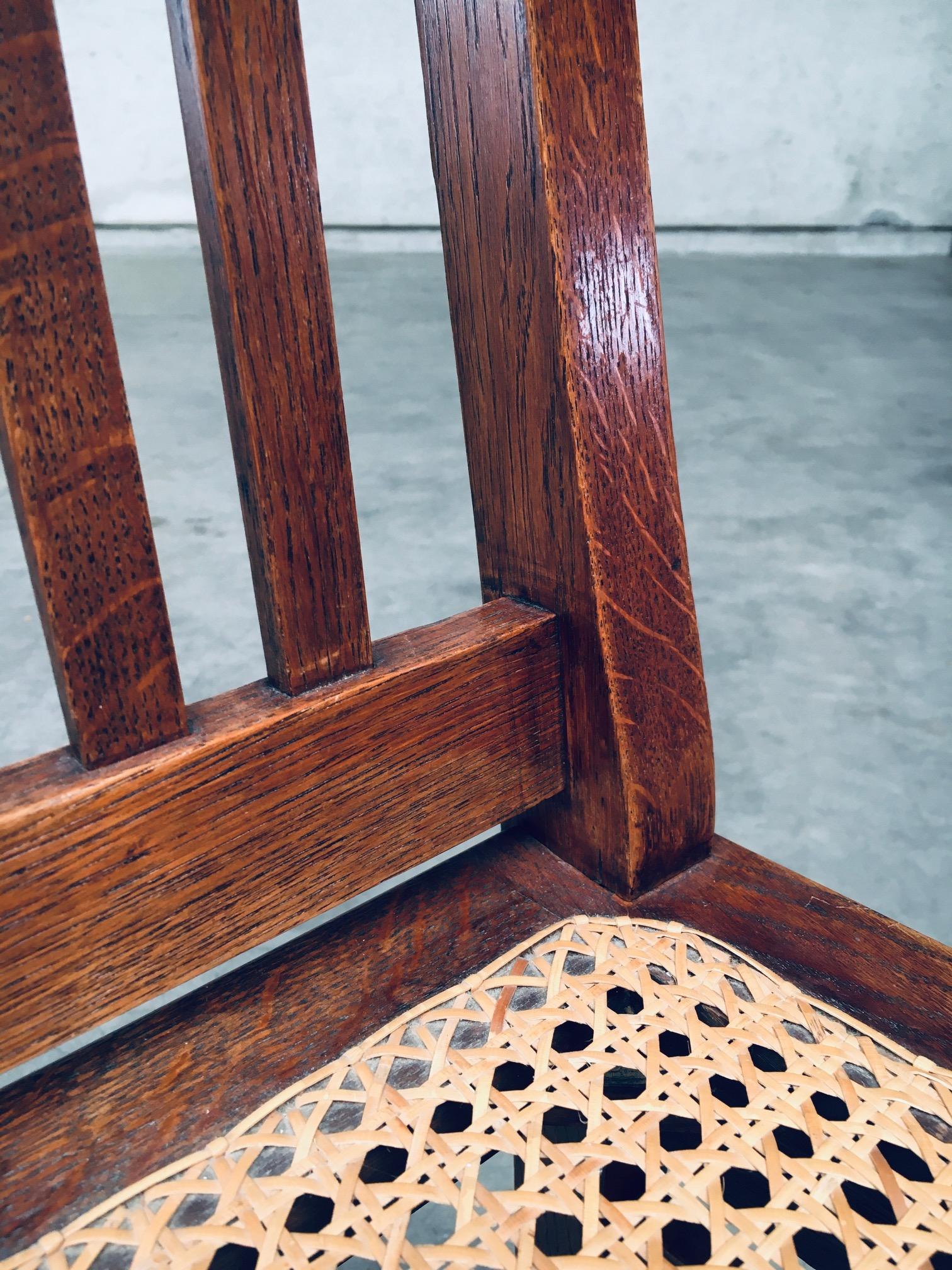 Juego de sillas de comedor de diseño Art Déco de principios del siglo XX en venta 9