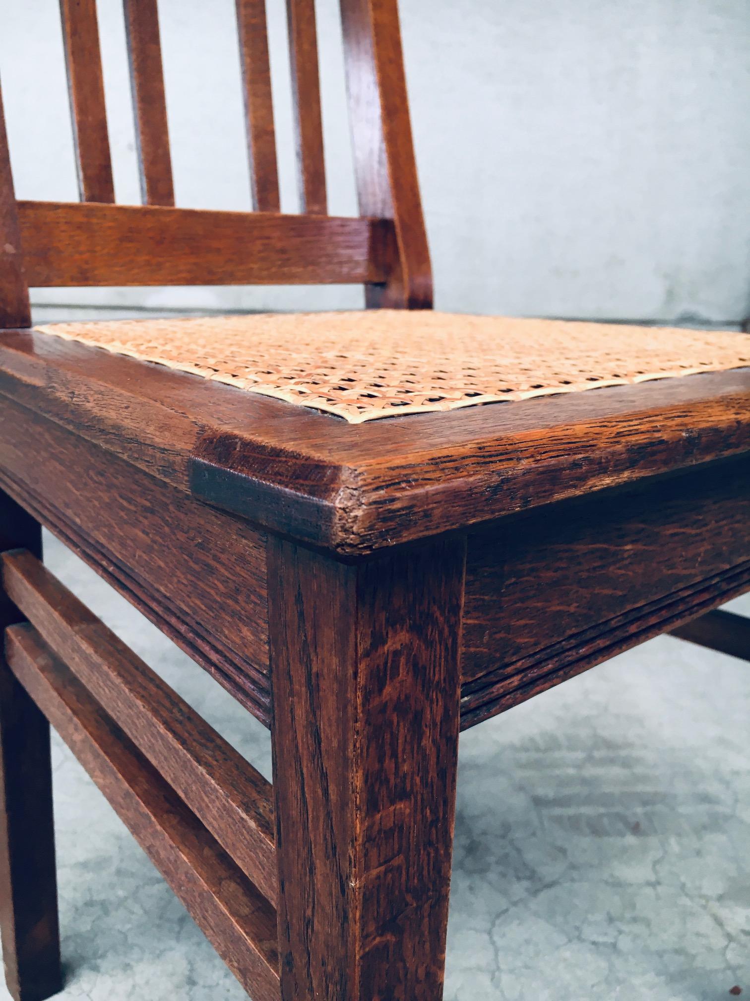 Juego de sillas de comedor de diseño Art Déco de principios del siglo XX en venta 11