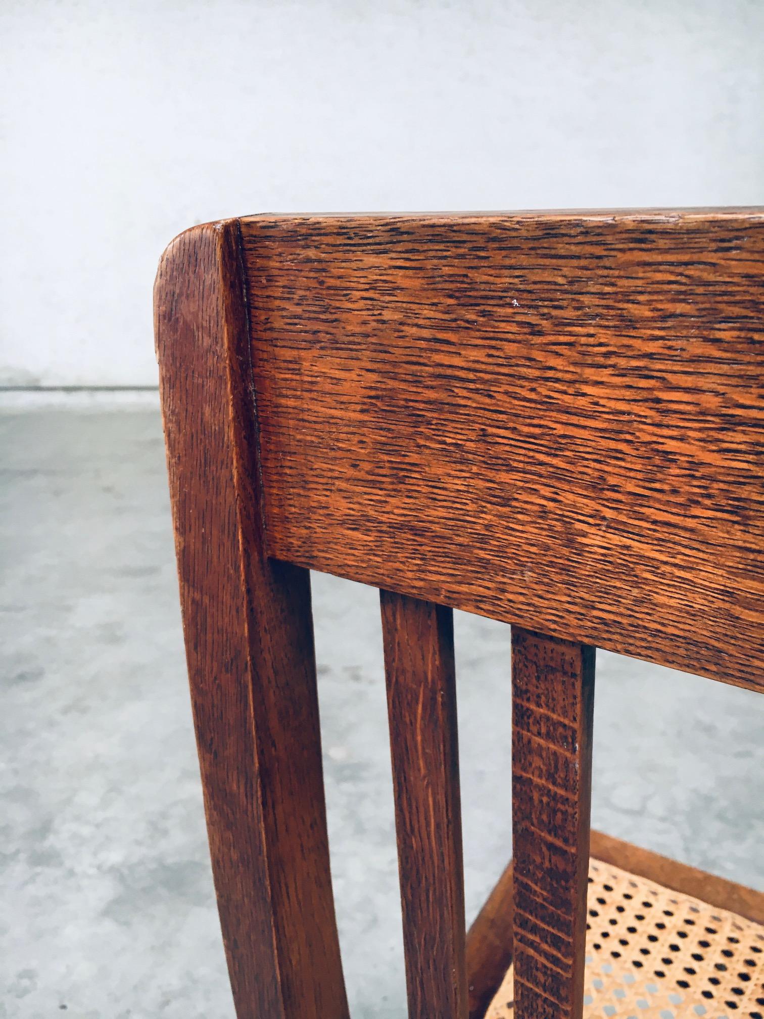 Juego de sillas de comedor de diseño Art Déco de principios del siglo XX en venta 12