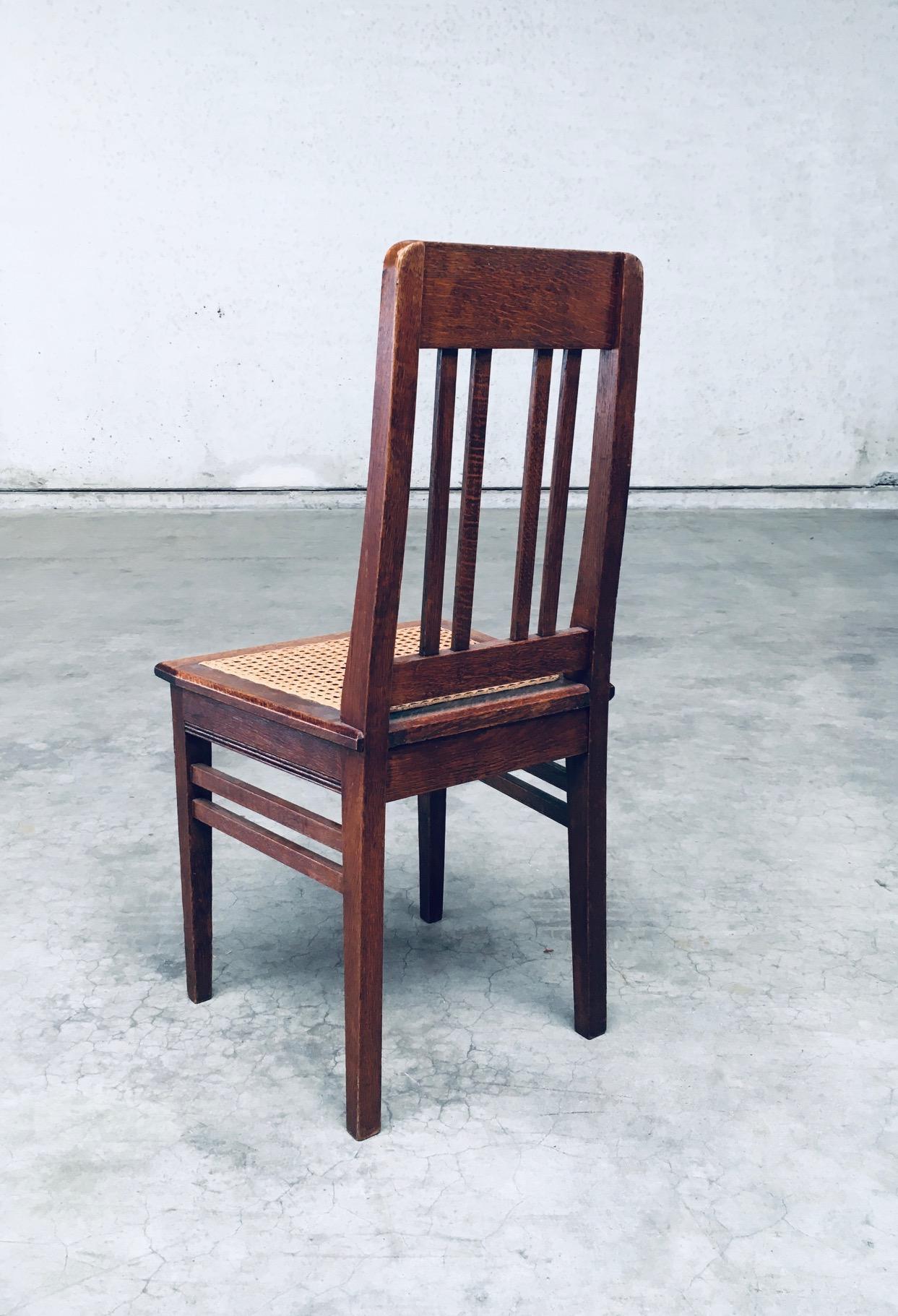 Juego de sillas de comedor de diseño Art Déco de principios del siglo XX en venta 3