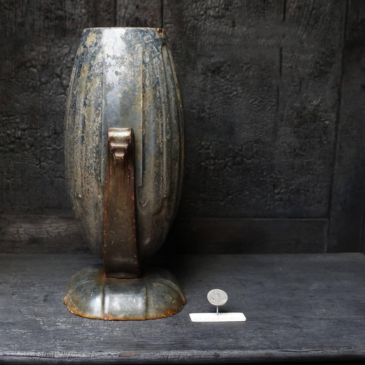 cast iron vase