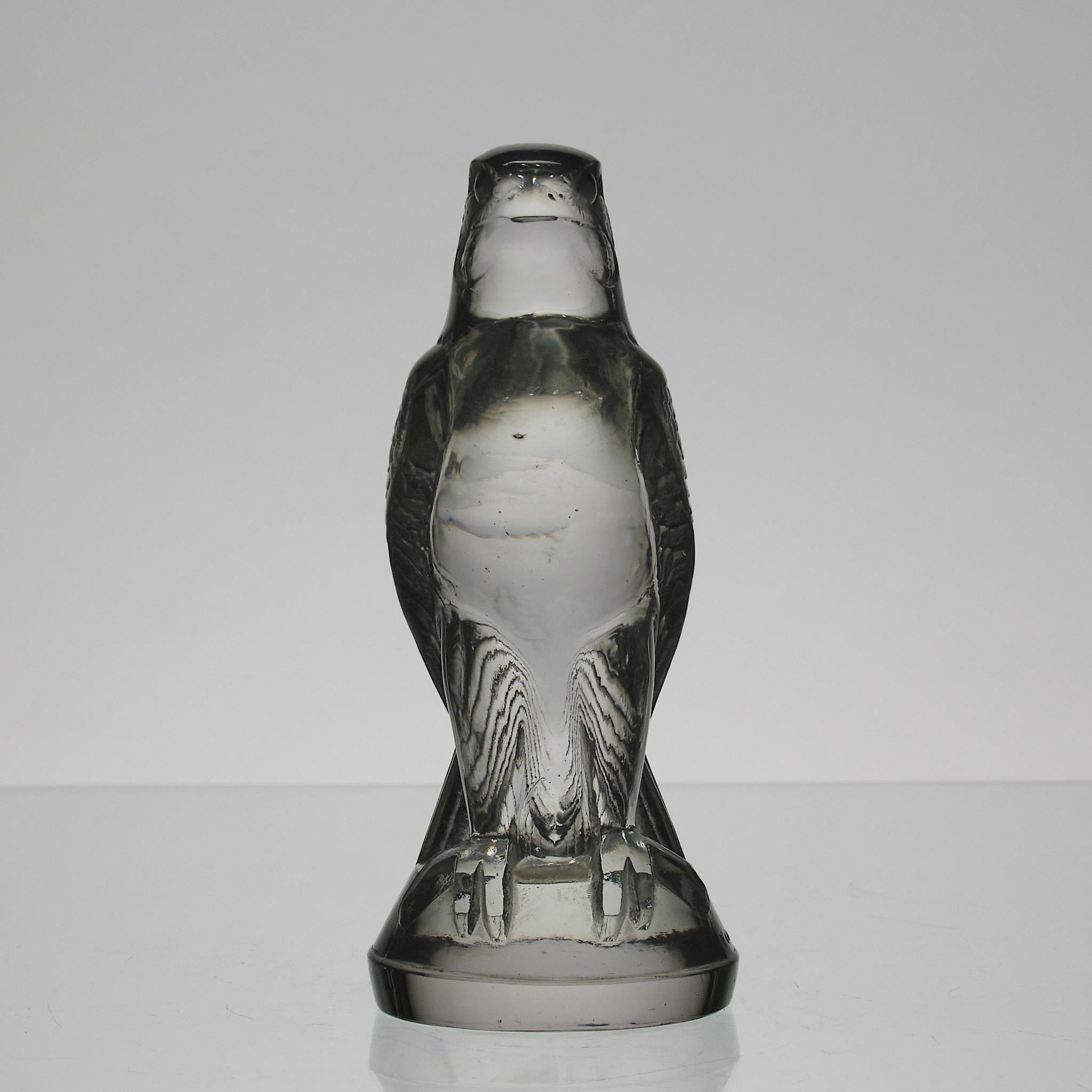 Early 20th Century Art Deco Glass Car Mascot entitled 