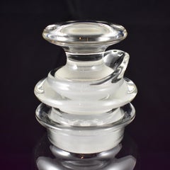 Art Deco Heisey Cut Glass 3-Piece Cocktail Shaker, Circa 1920-1930