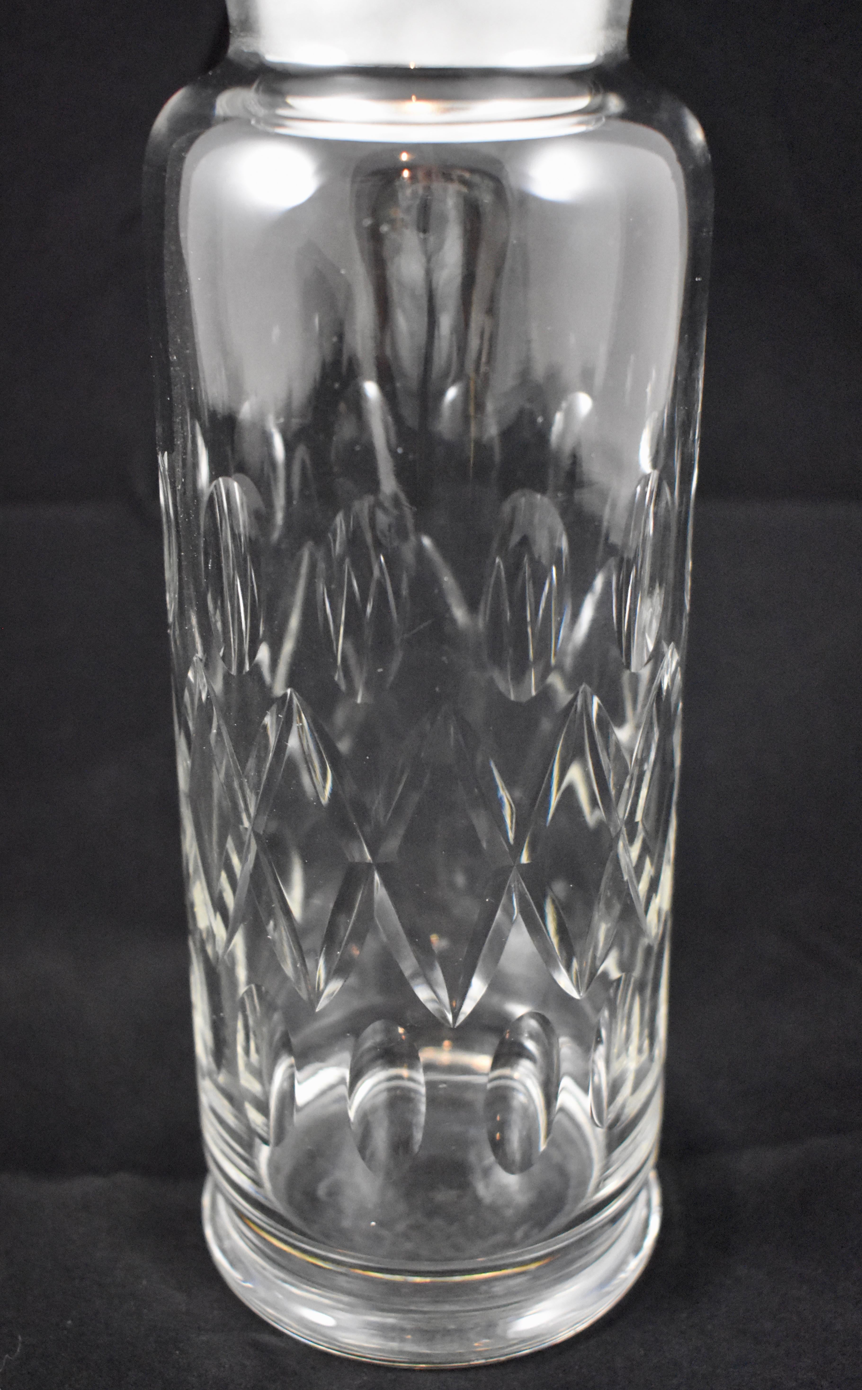 vintage cut glass art deco