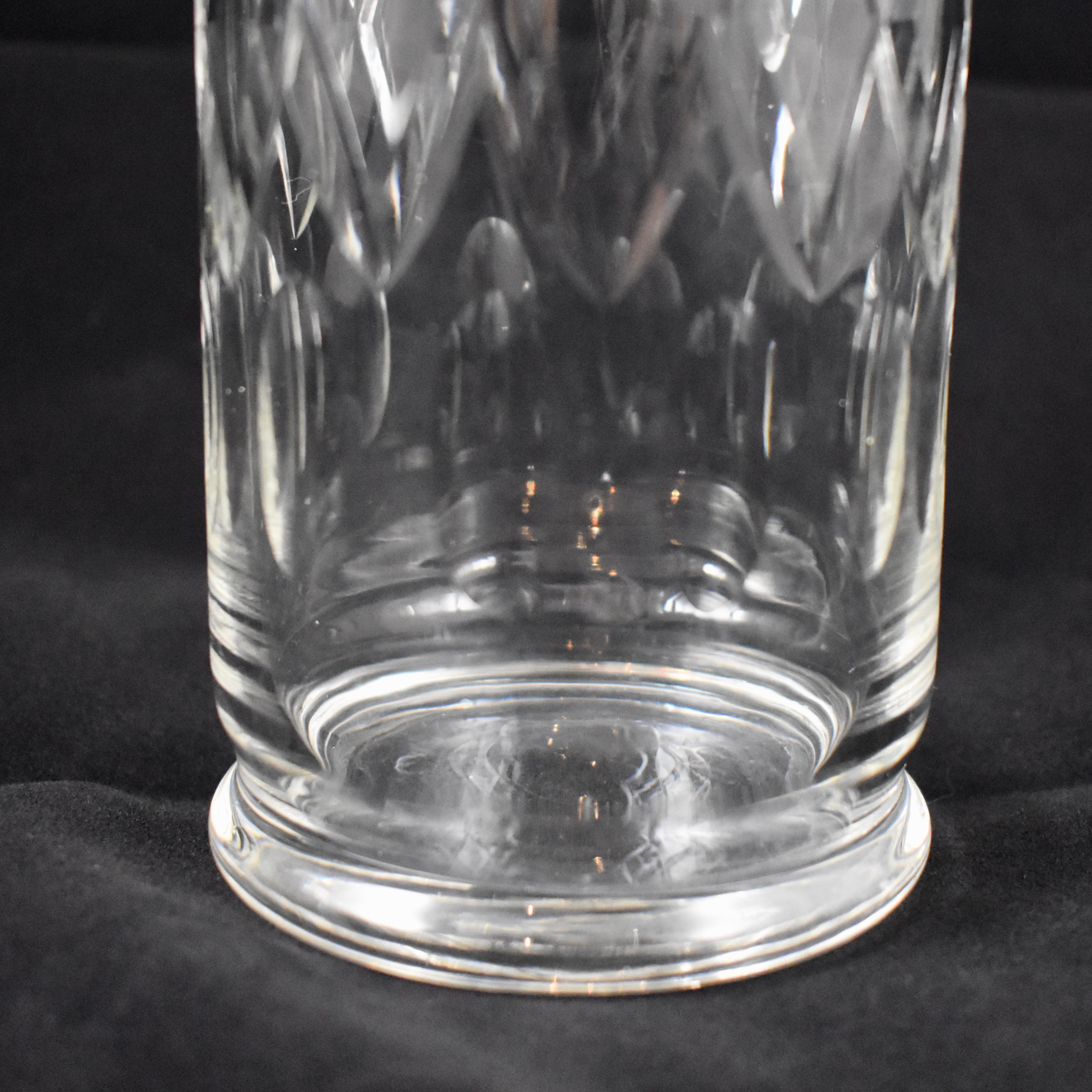 Art Deco Heisey Cut Glass 3-Piece Cocktail Shaker, Circa 1920-1930 1