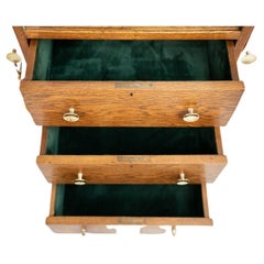 Early 20th Century Art Deco Oak And Coromandel Amsterdam School Sideboard