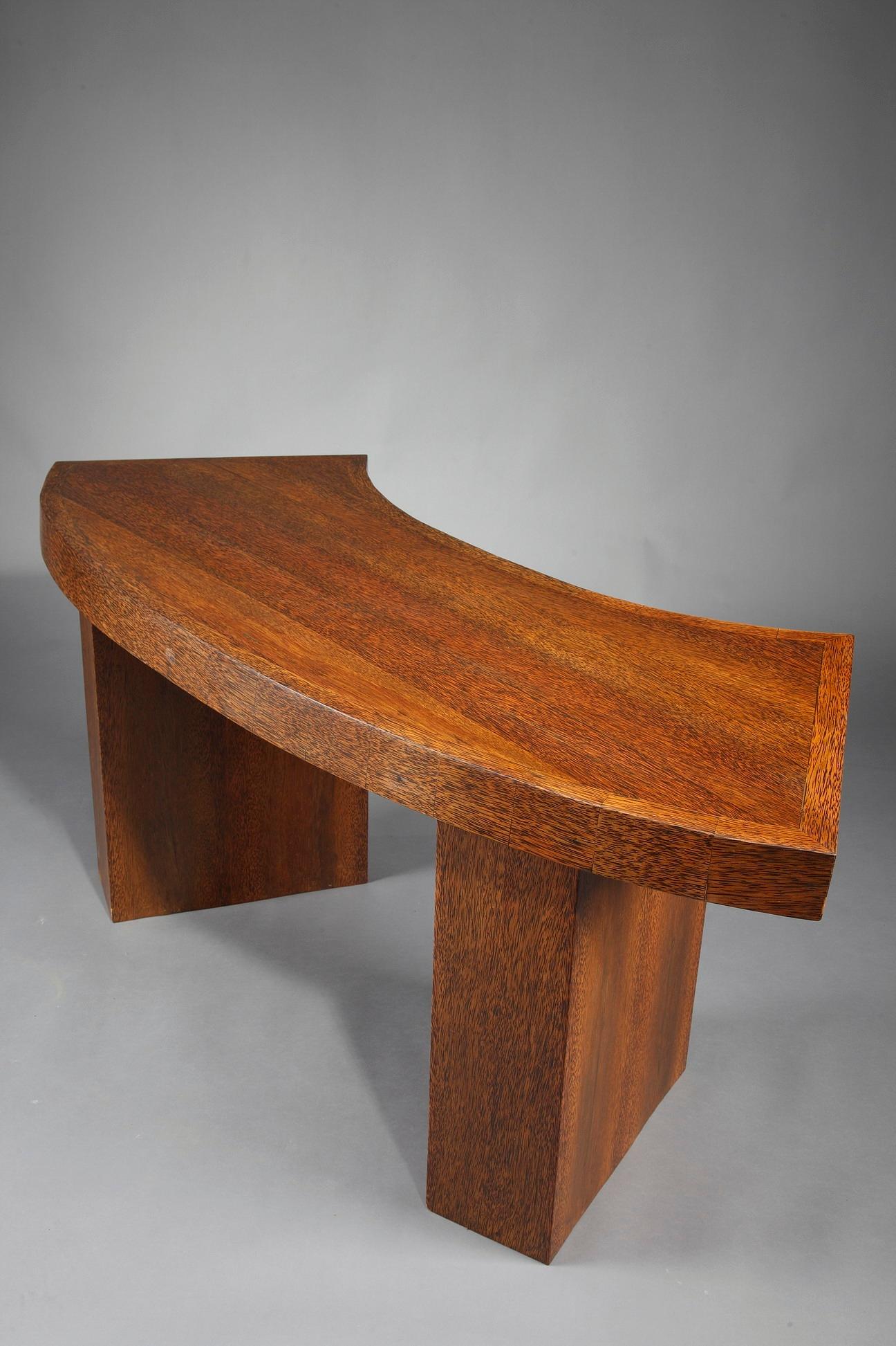 Early 20th Century Art Deco Palmwood Writing Desk 9