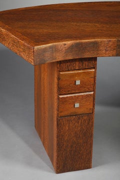 Early 20th Century Art Deco Palmwood Writing Desk