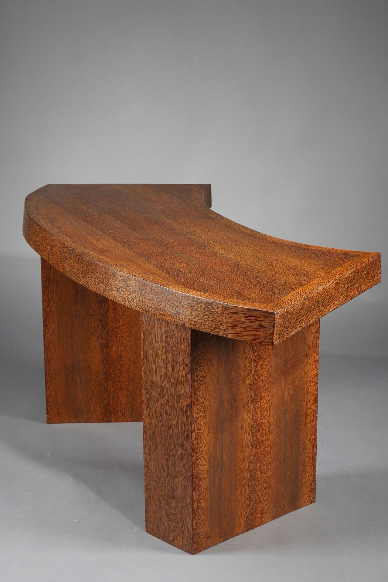 Early 20th Century Art Deco Palmwood Writing Desk 4
