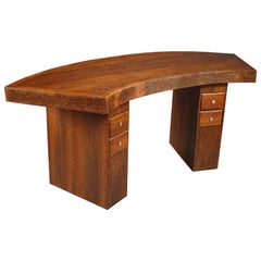 Early 20th Century Art Deco Palmwood Writing Desk