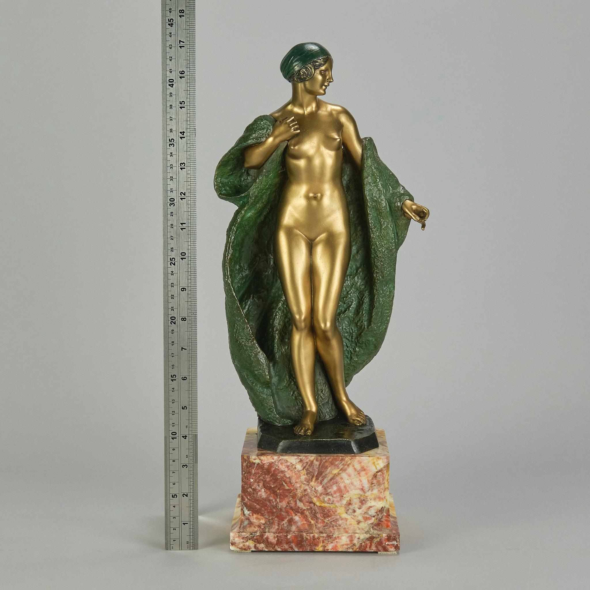 Art-Déco-Skulptur des frühen 20. Jahrhunderts mit dem Titel 