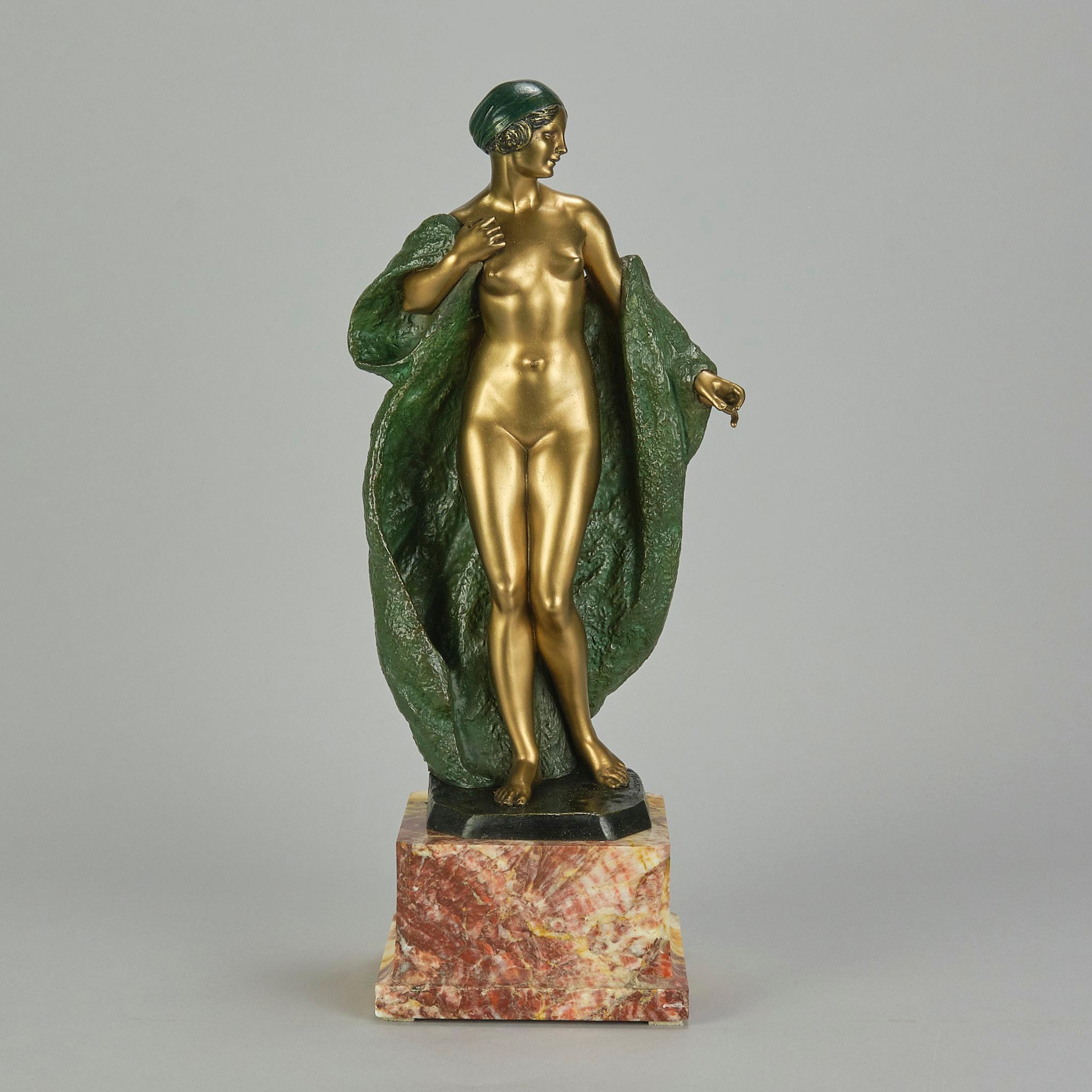Art-Déco-Skulptur des frühen 20. Jahrhunderts mit dem Titel 