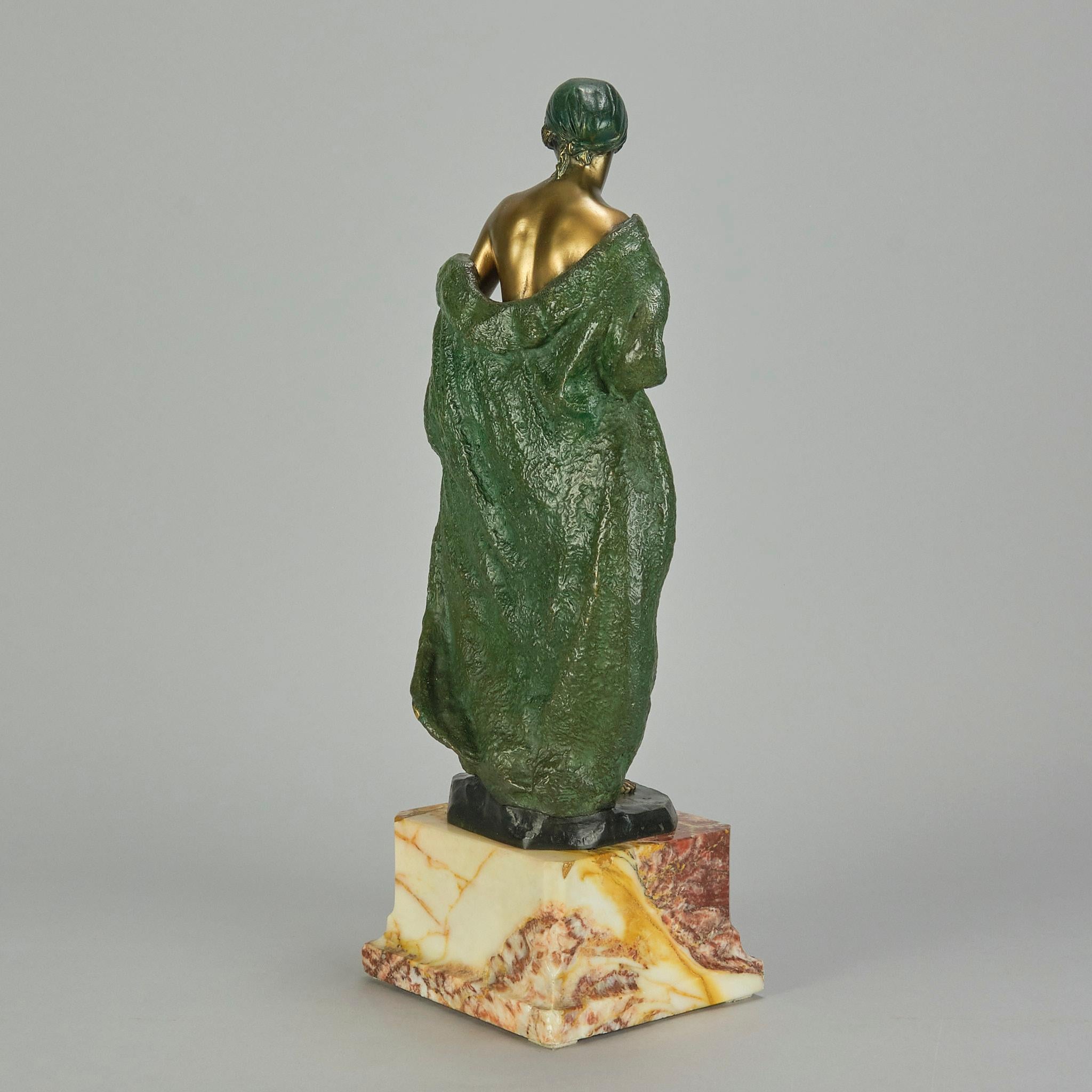 Art-Déco-Skulptur des frühen 20. Jahrhunderts mit dem Titel 