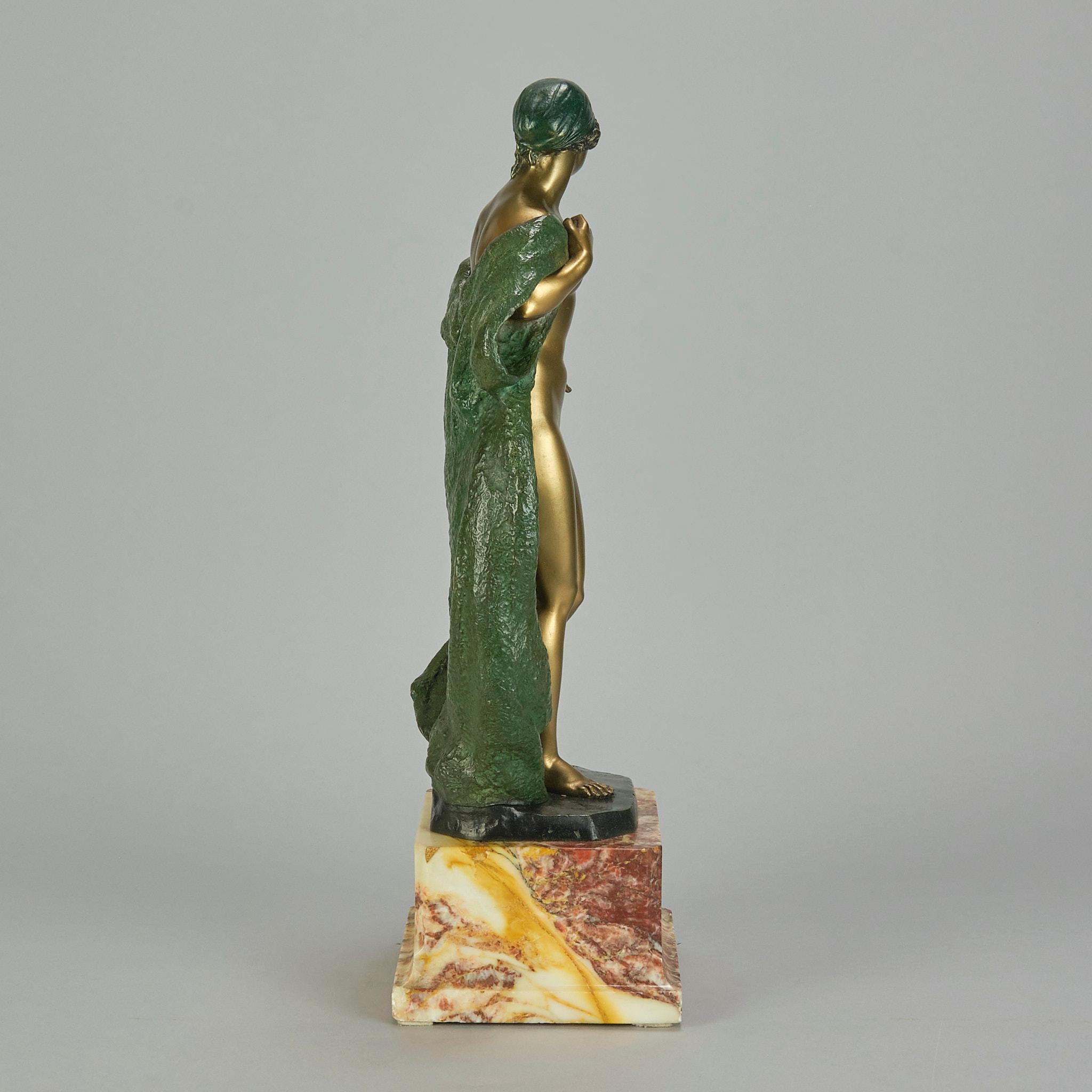 Art-Déco-Skulptur des frühen 20. Jahrhunderts mit dem Titel 