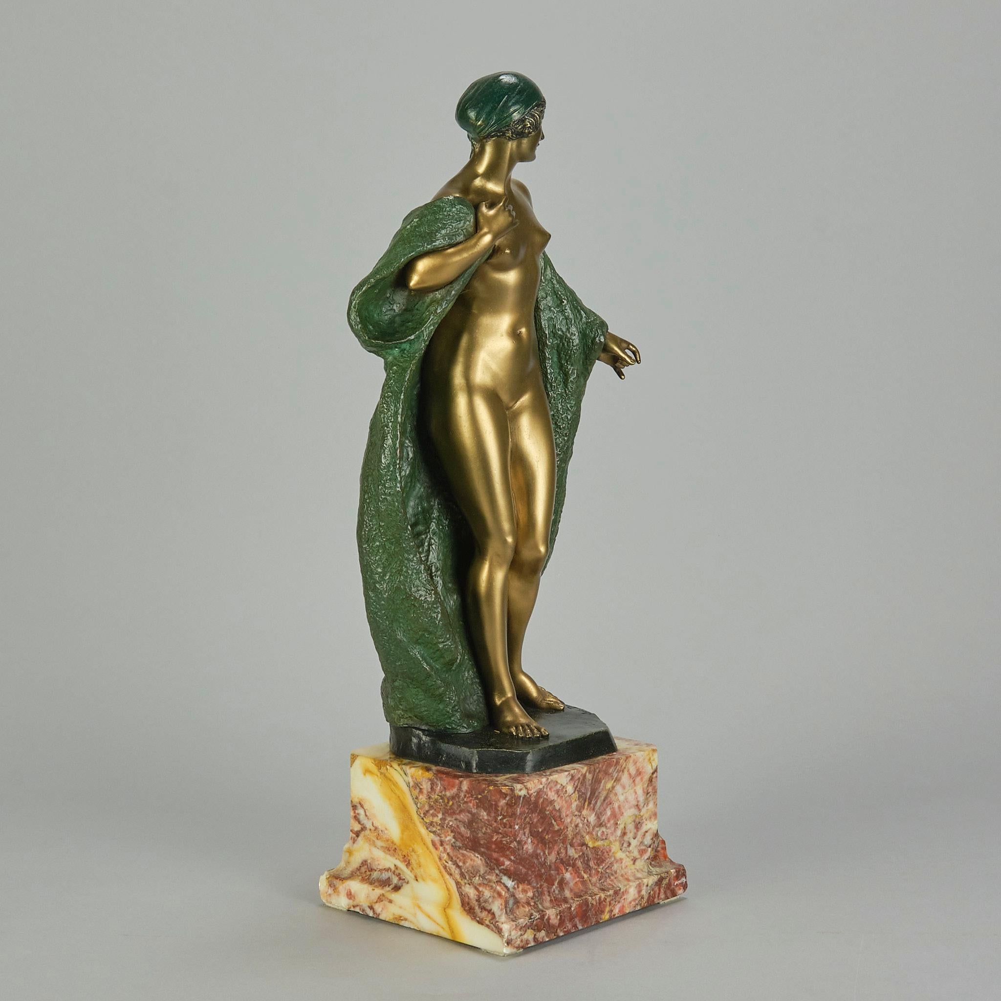 Art-Déco-Skulptur des frühen 20. Jahrhunderts mit dem Titel 
