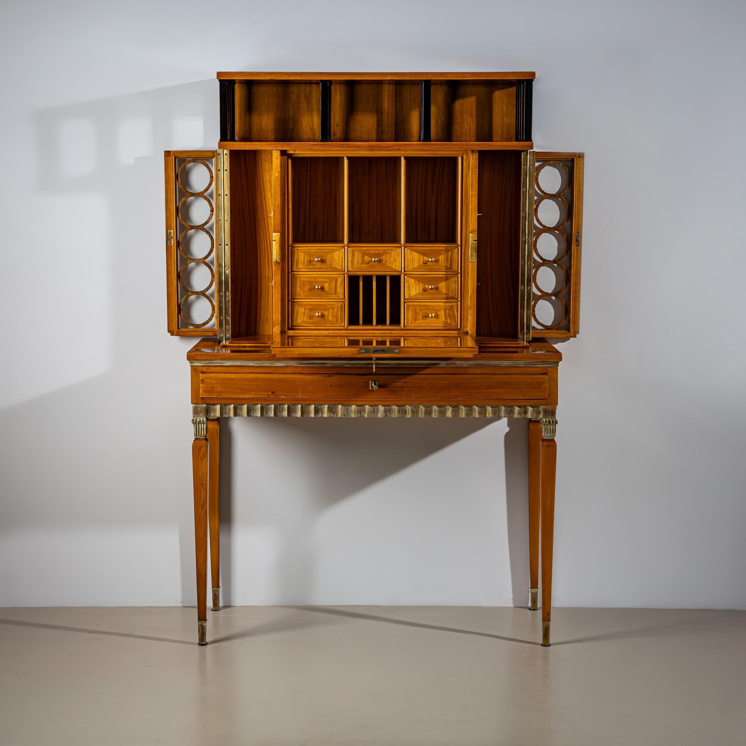 Early-20th Century Art Deco Secretaire, likely Scandinavian For Sale 1