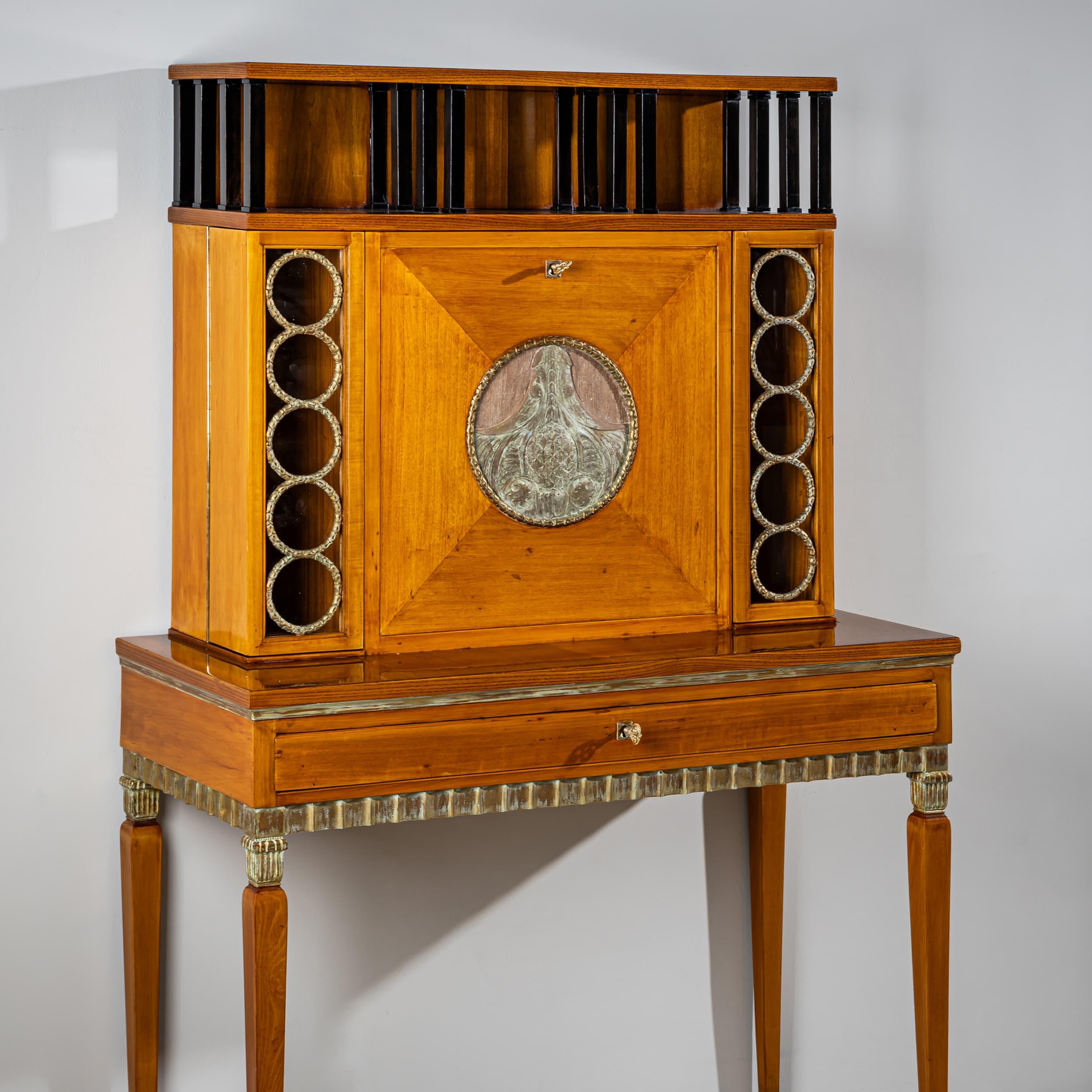 Early-20th Century Art Deco Secretaire, likely Scandinavian For Sale 2