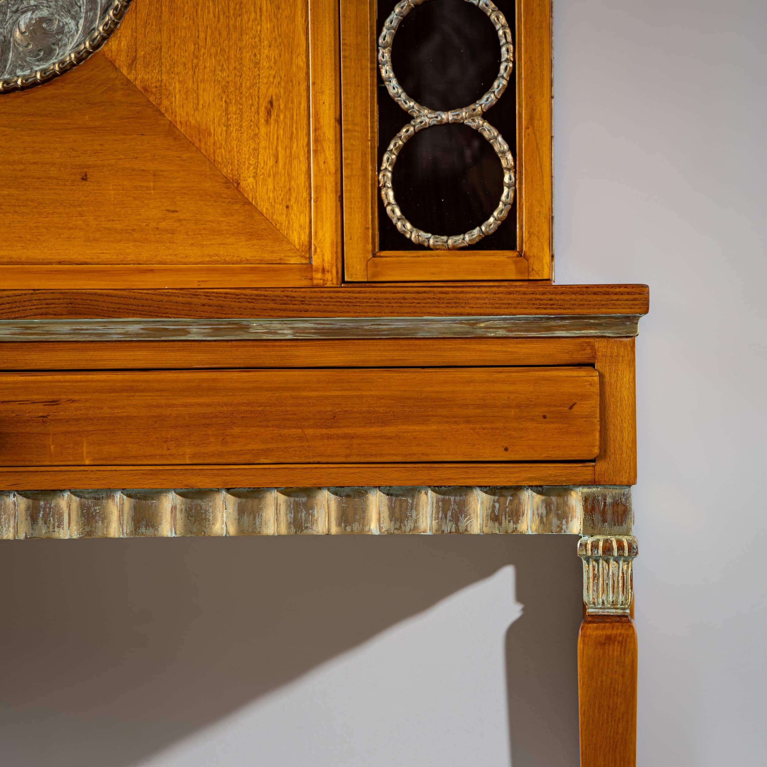 Early-20th Century Art Deco Secretaire, likely Scandinavian For Sale 4