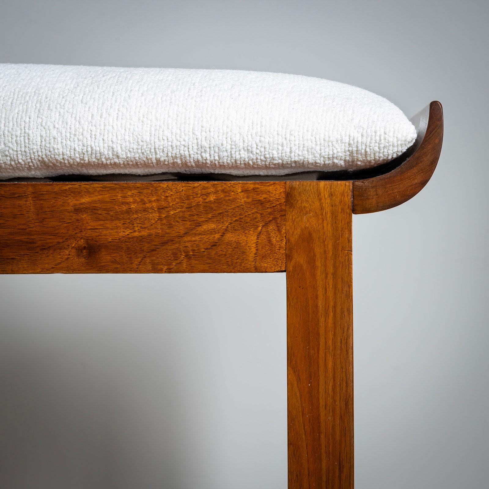 Early 20th Century Art Deco Stool, France For Sale 1