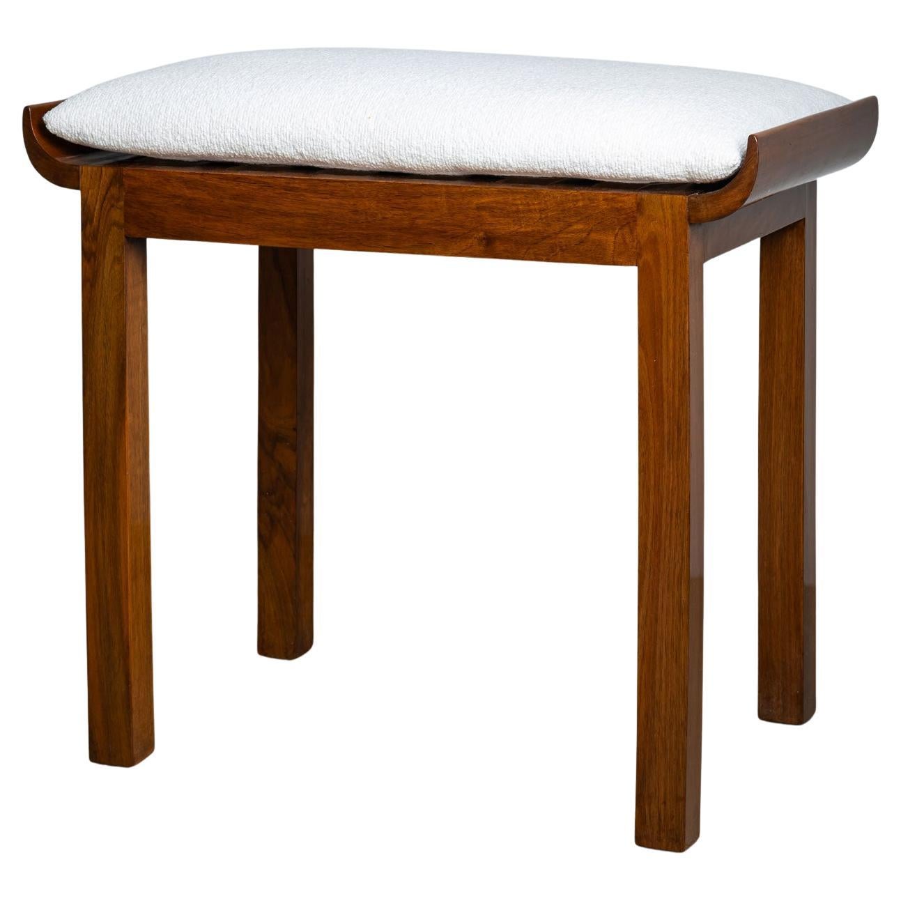 Early 20th Century Art Deco Stool, France