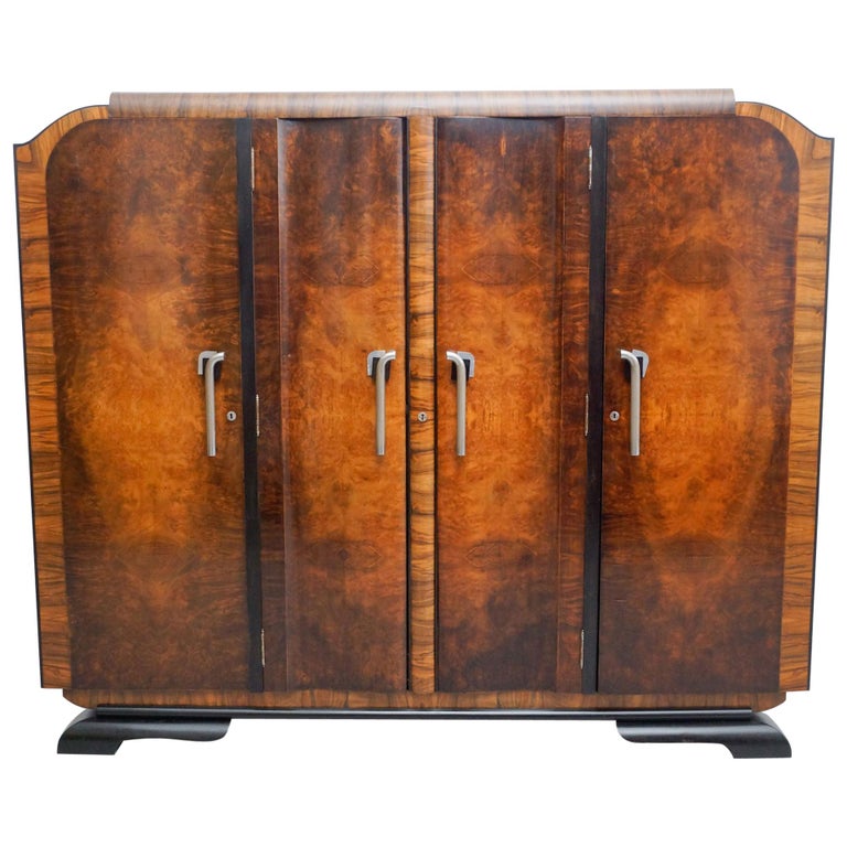 Early Century Art Deco Woden For Sale at