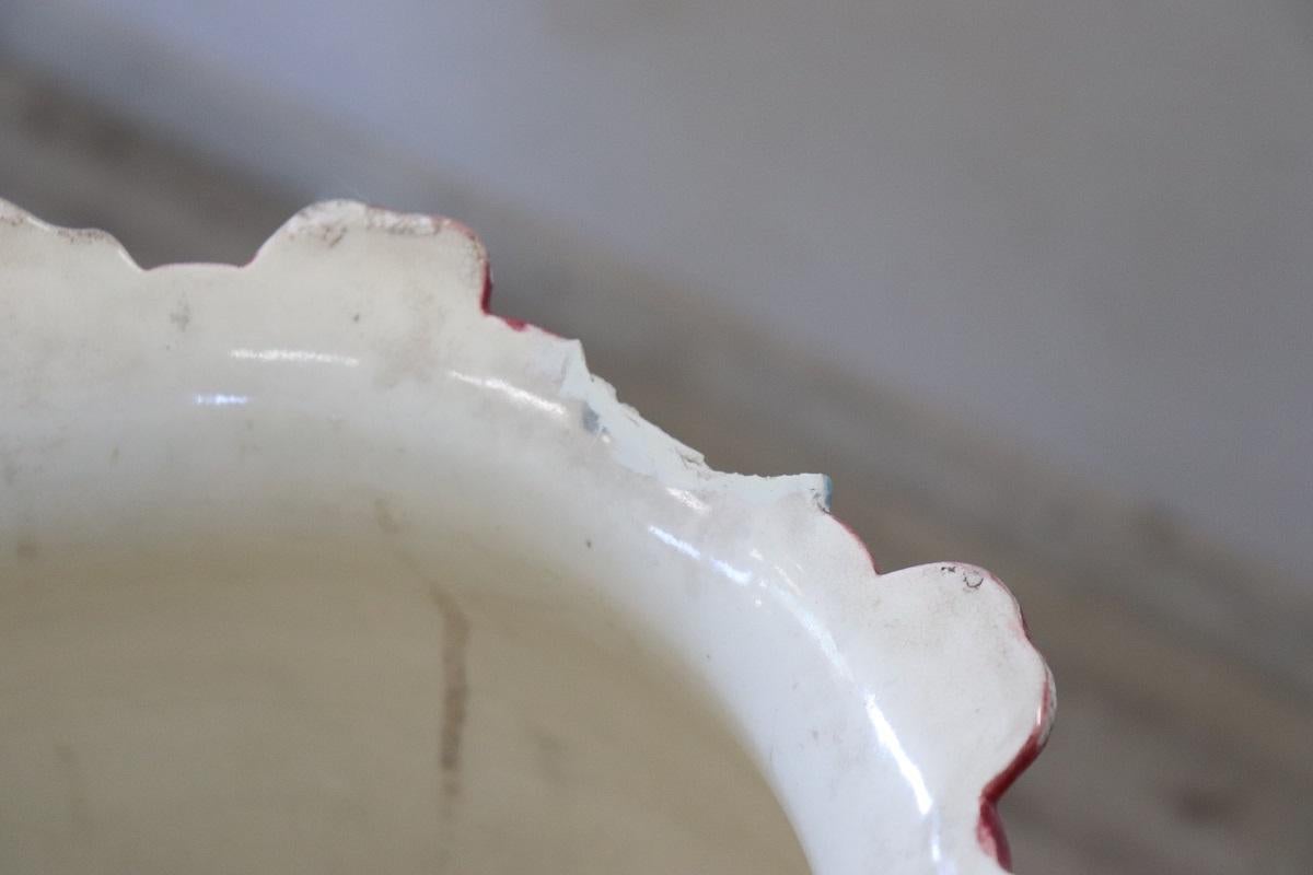 Early 20th Century Art Nouveau Column with Ceramic Vase For Sale 3