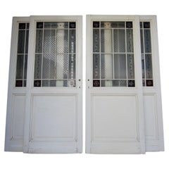 Early 20th Century Art Nouveau Doors, Set of 4