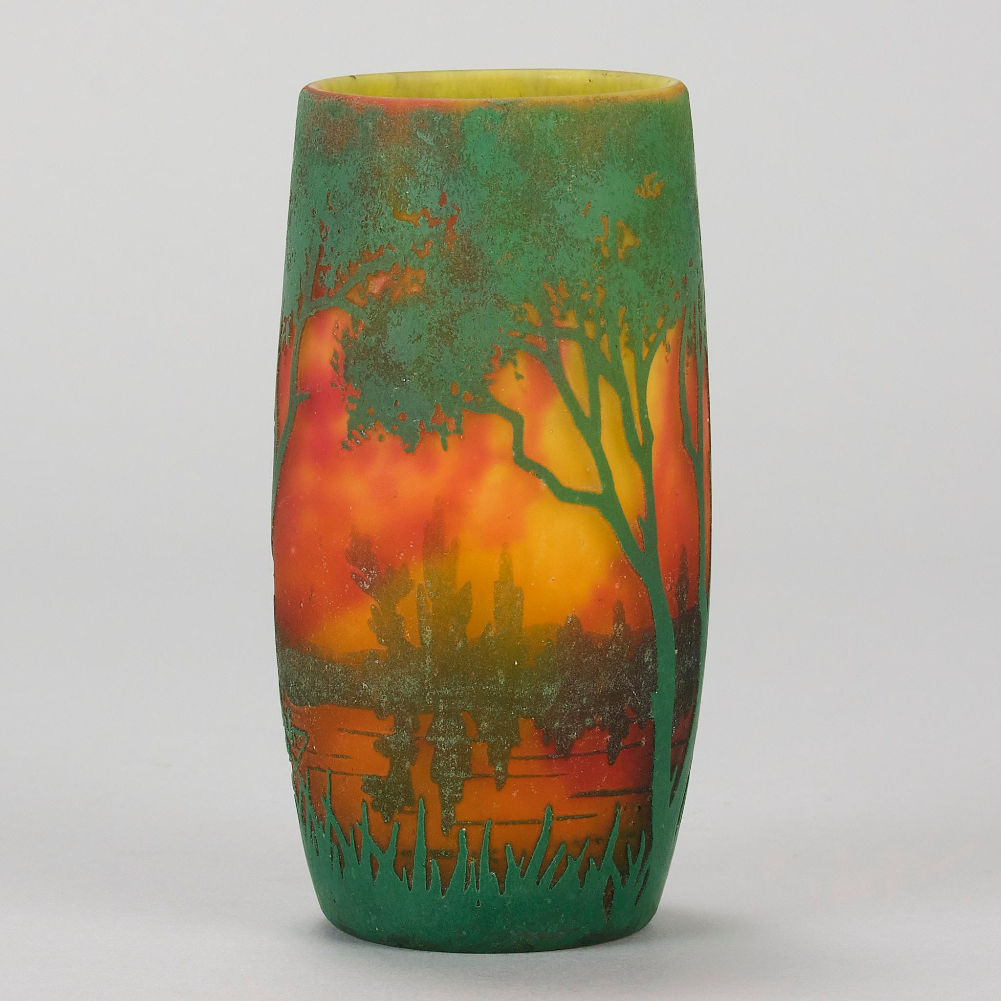 Early 20th Century Art Nouveau Glass 