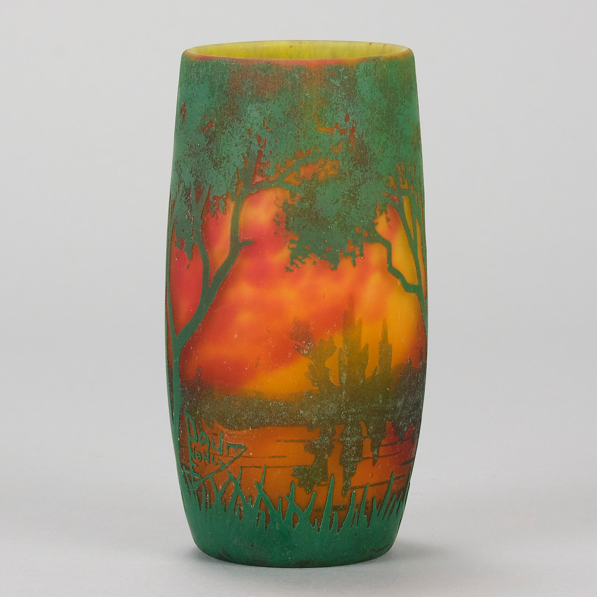 Early 20th Century Art Nouveau Glass 
