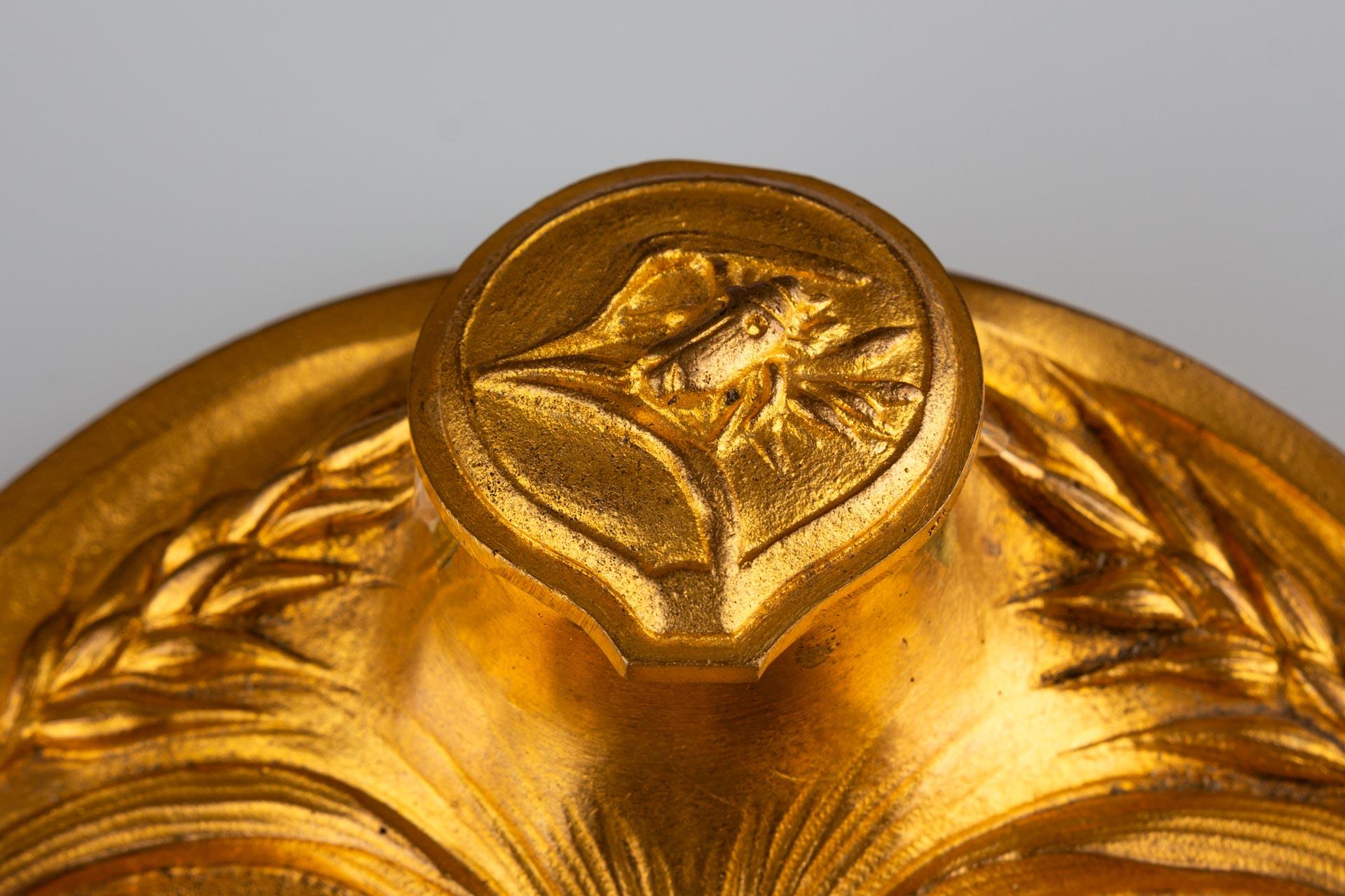 Calamaio Art Nouveau dei primi del Novecento in vendita 5