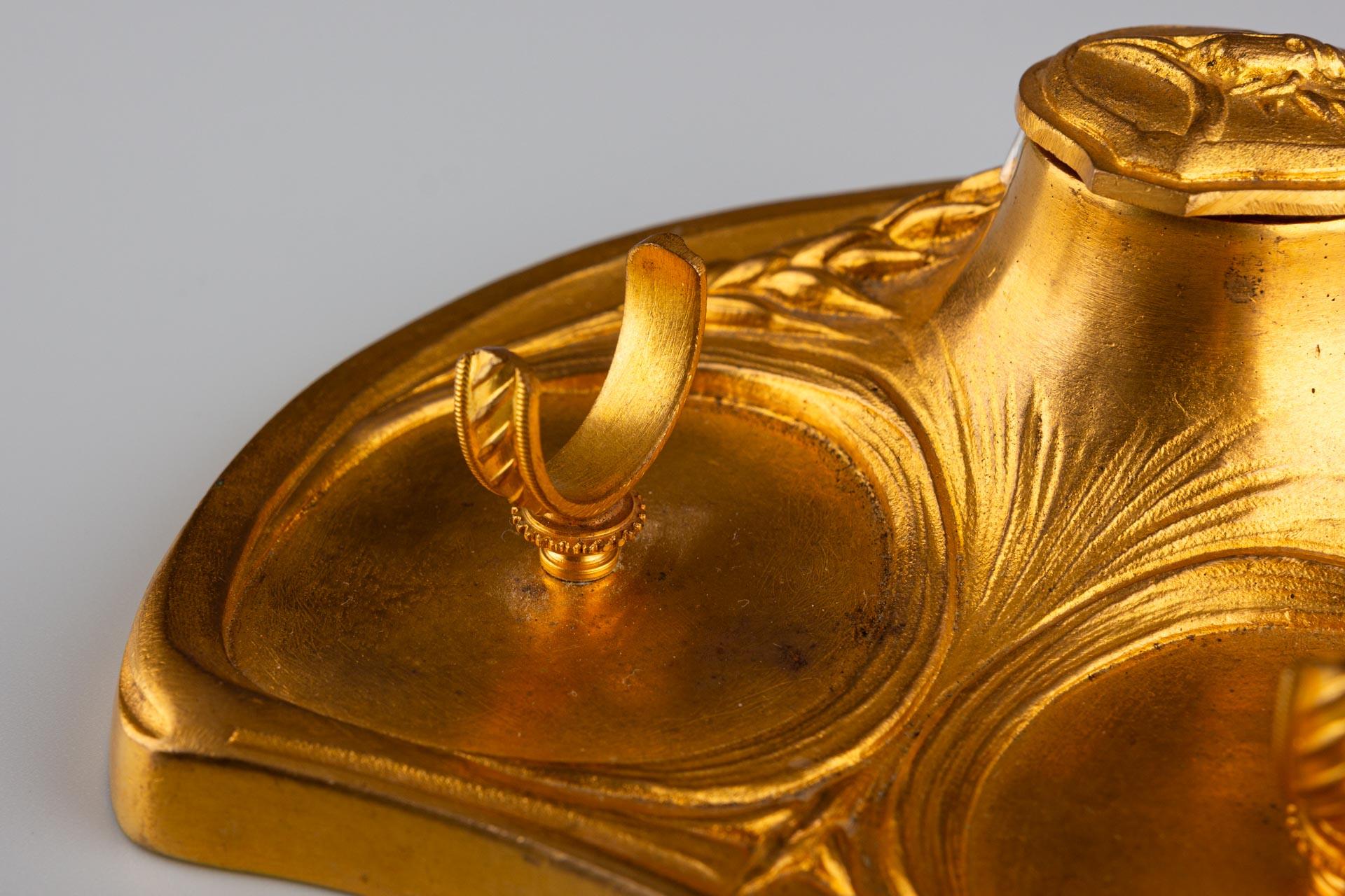 Calamaio Art Nouveau dei primi del Novecento in vendita 6