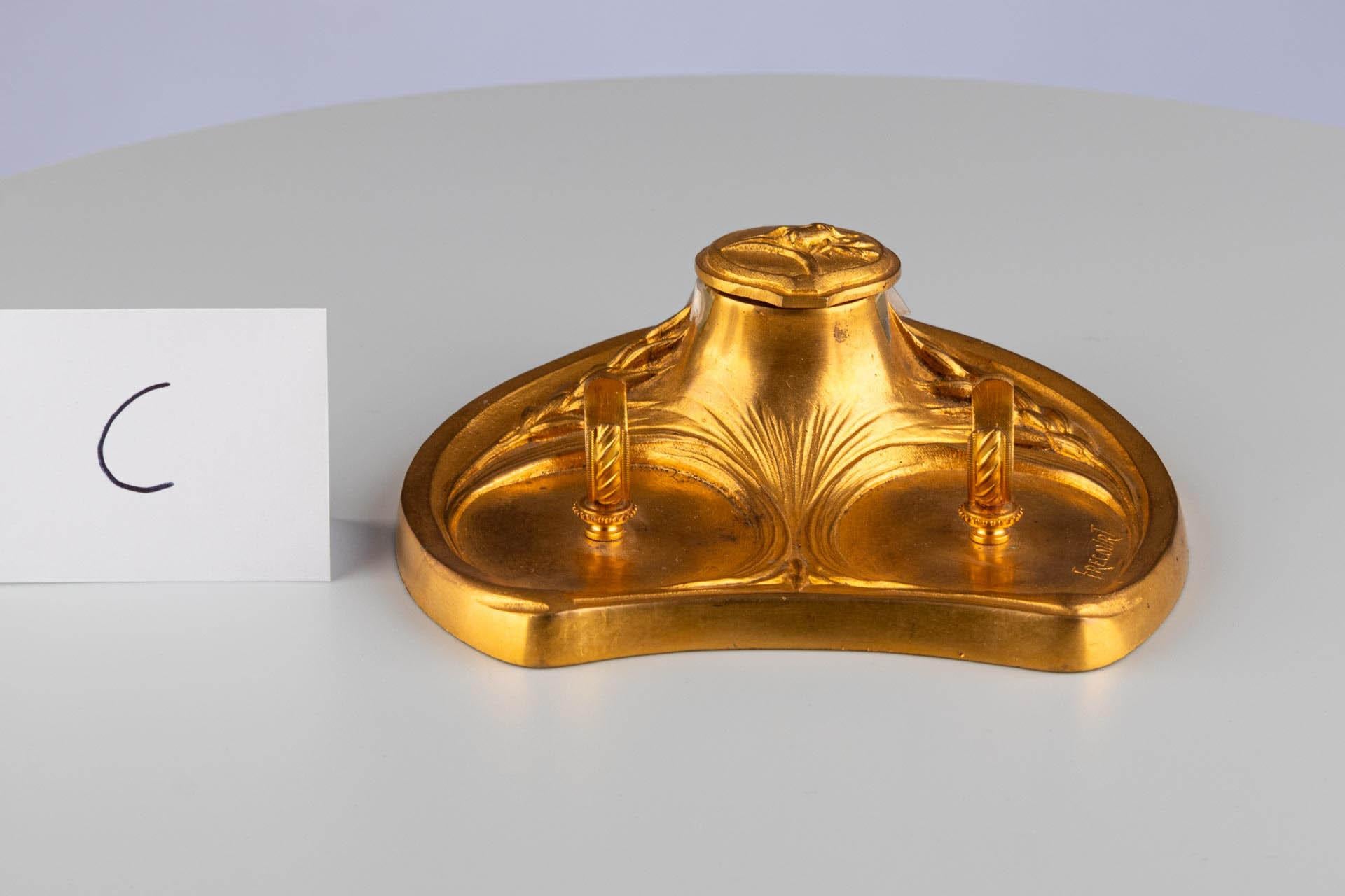 Calamaio Art Nouveau dei primi del Novecento in vendita 8