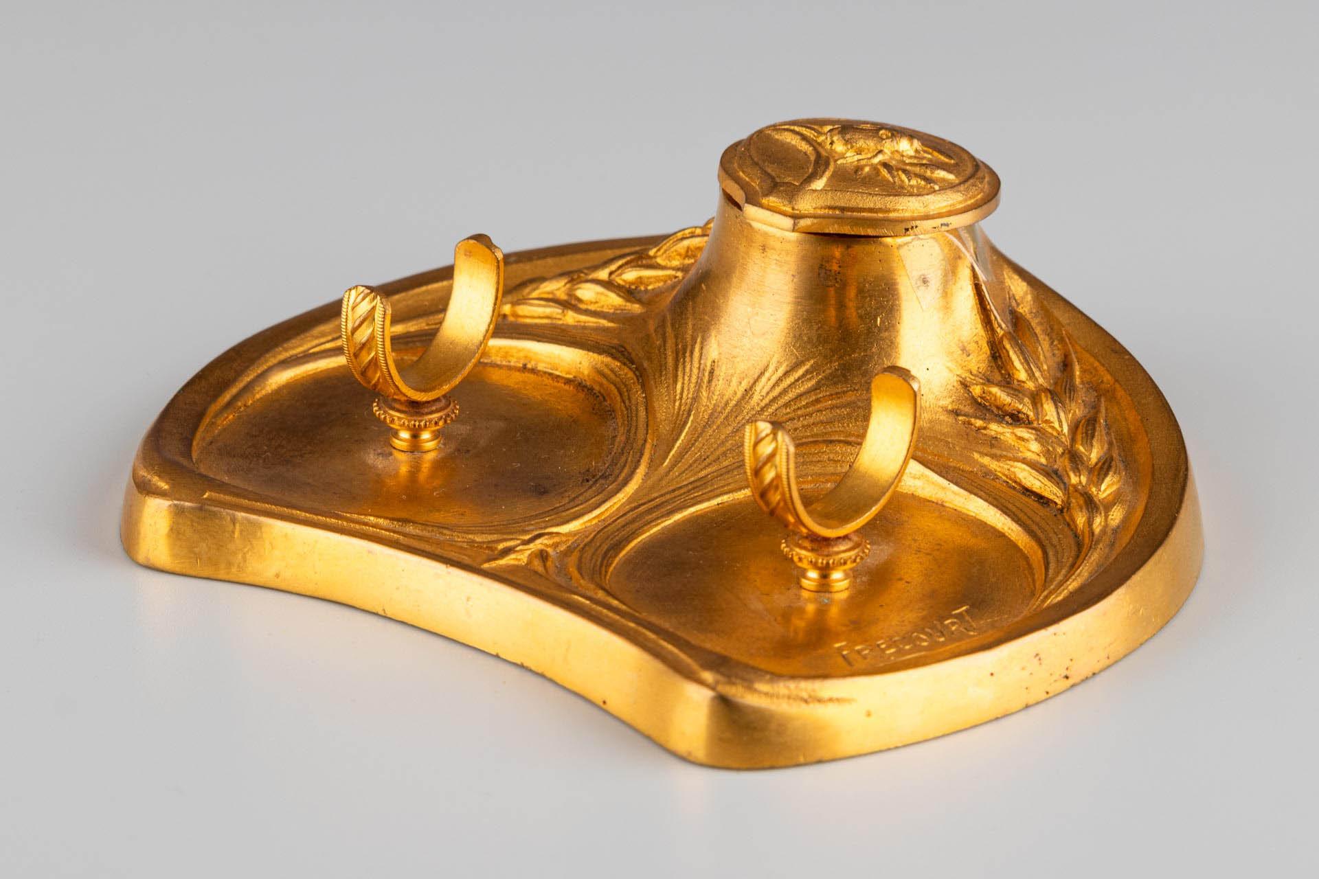Dorato Calamaio Art Nouveau dei primi del Novecento in vendita