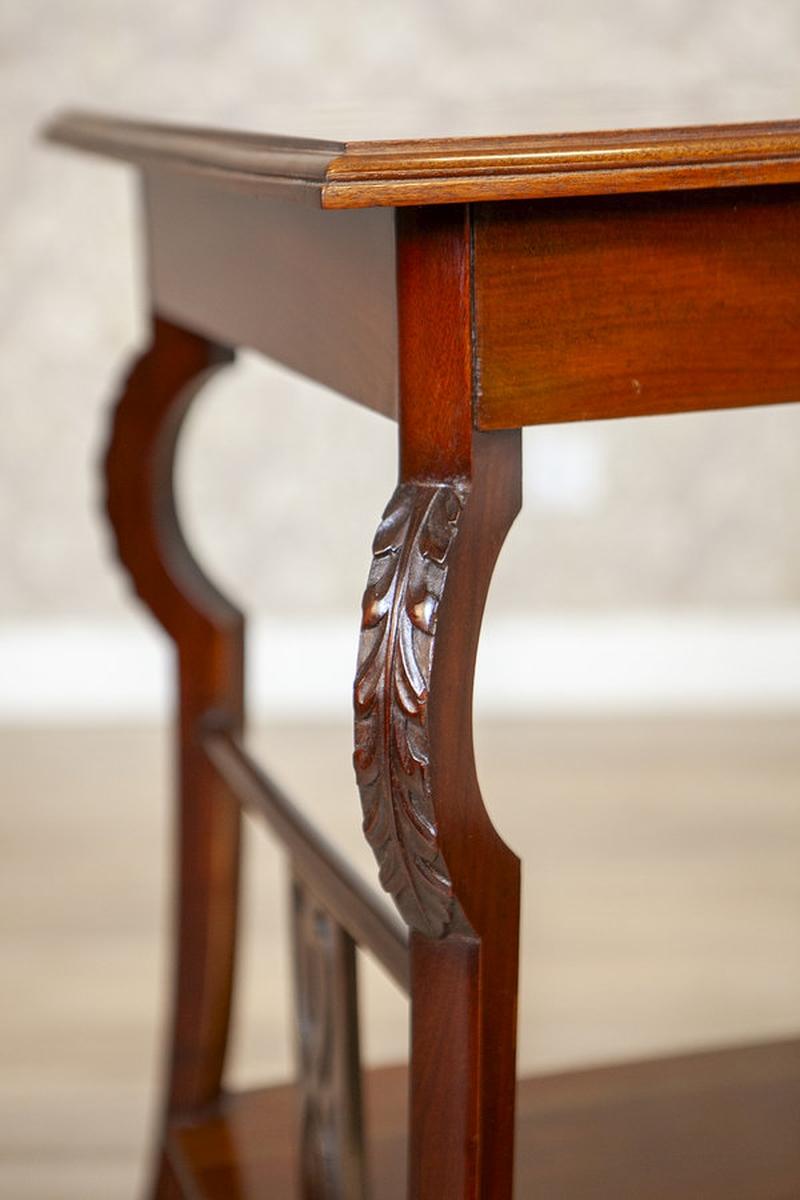Mahogany Coffee Table in the Art Nouveau Style, Early 20th Century For Sale 6