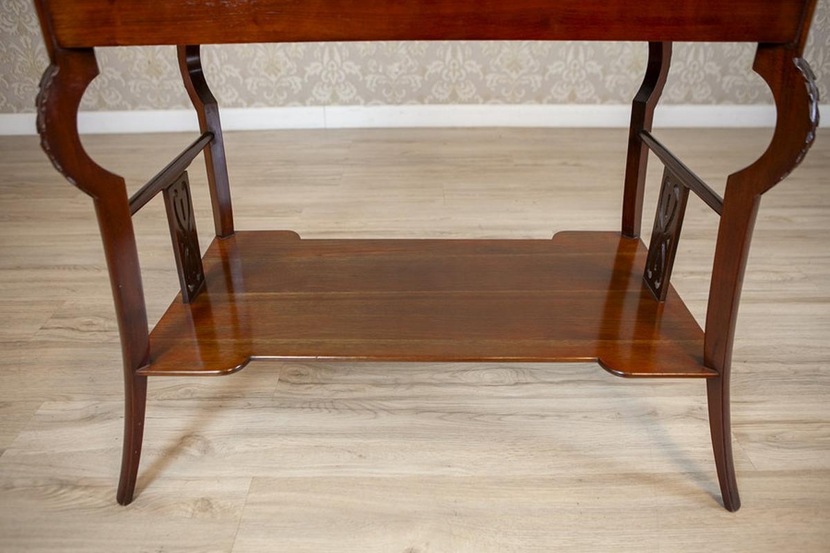 Mahogany Coffee Table in the Art Nouveau Style, Early 20th Century For Sale 7