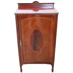 Early 20th Century Art Nouveau Mahogany Small Cabinet