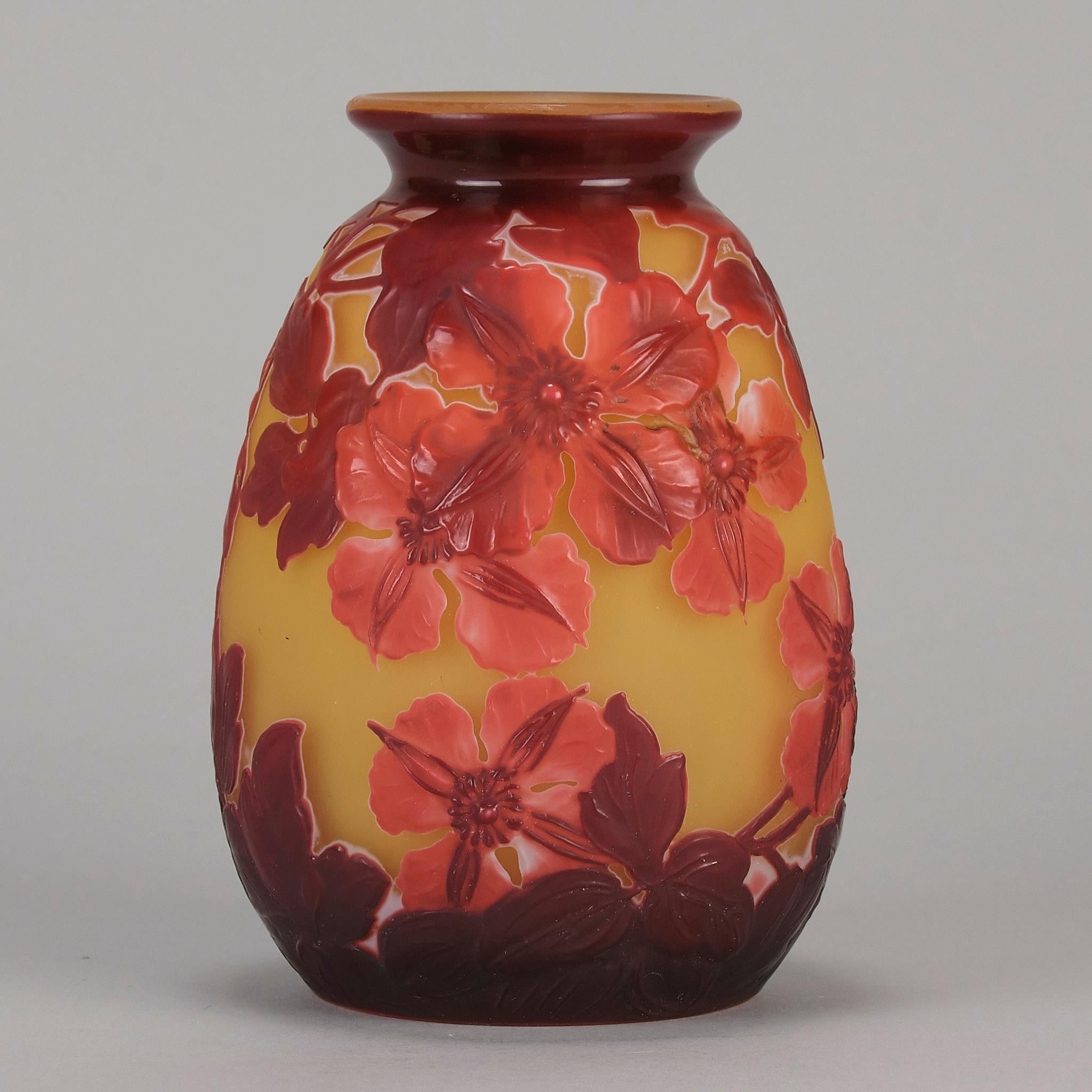 French Early 20th Century Art Nouveau Vase 