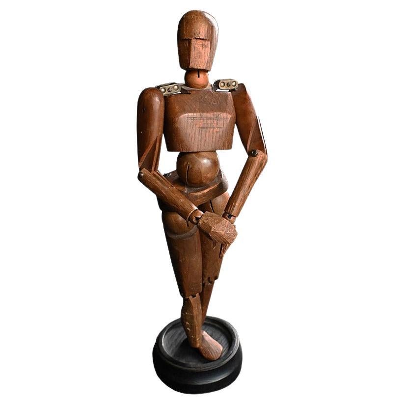 Figura laica articulada de principios del siglo XX.  en venta