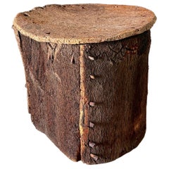 Early 20th Century Artisan Made Cork Side table, Portugal