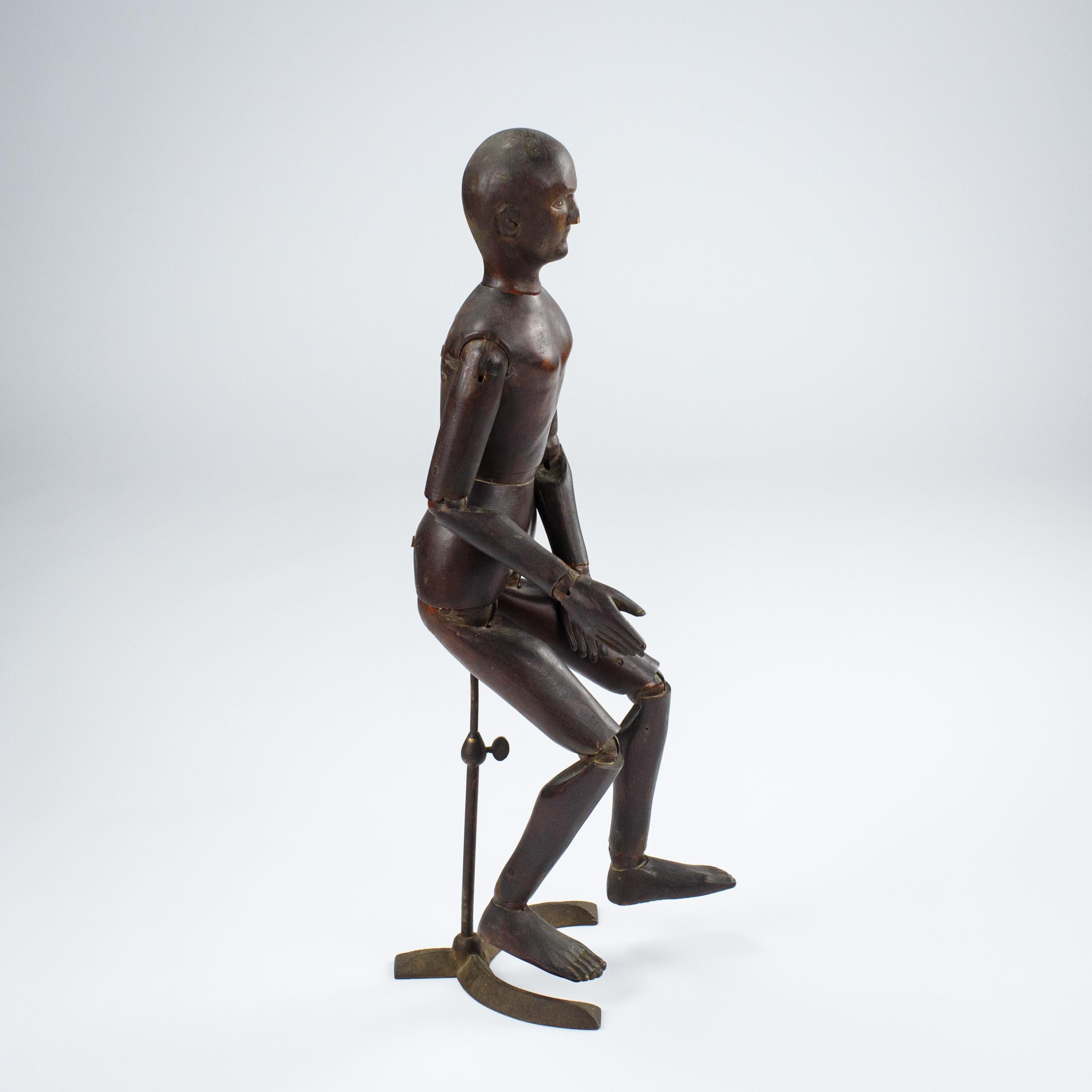Pine Early 20th Century Artist Lay Figure or Mannequin