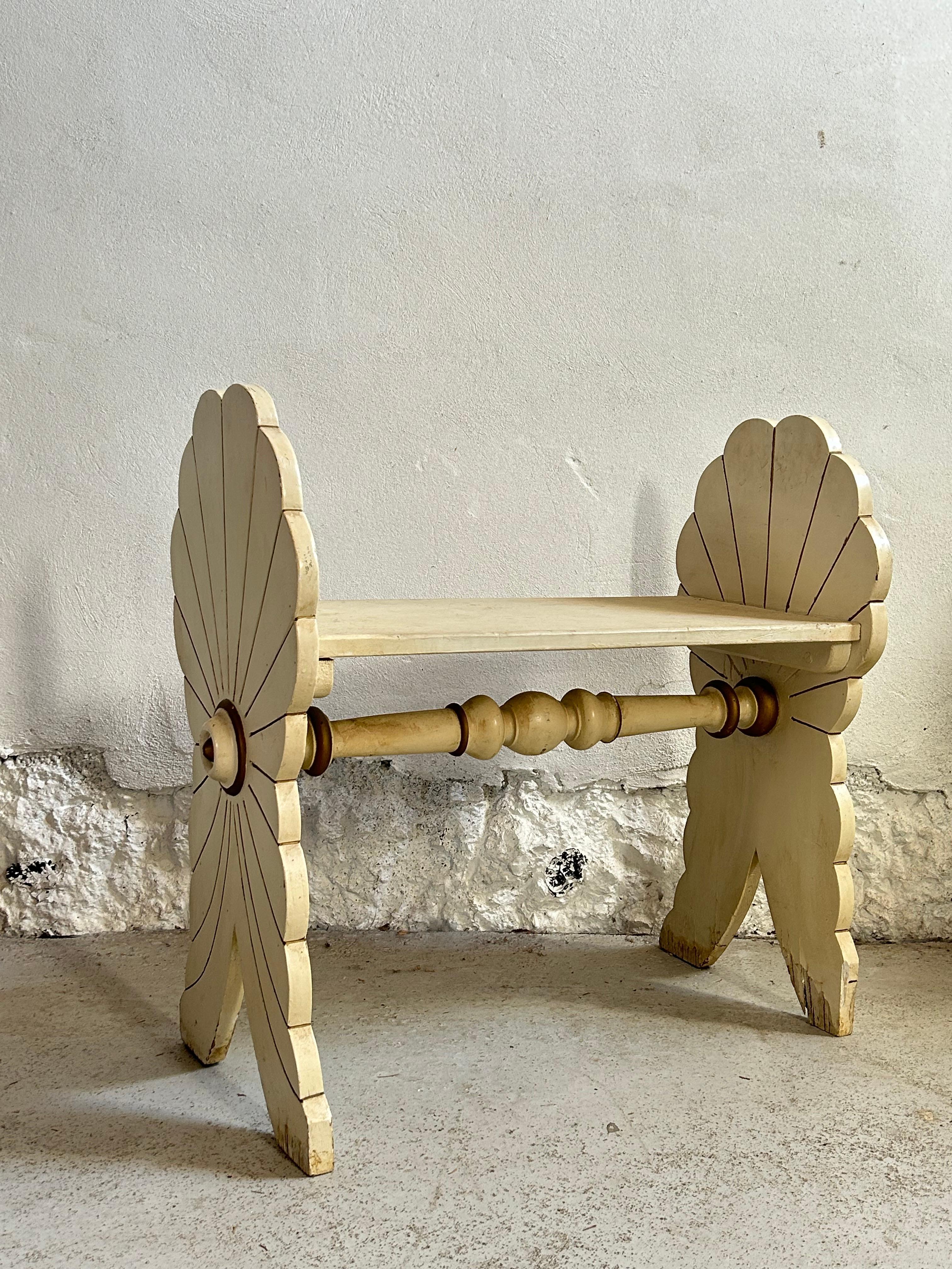 Tabouret Arts and Crafts du début du 20e siècle par un artiste danois, Danemark en vente 1