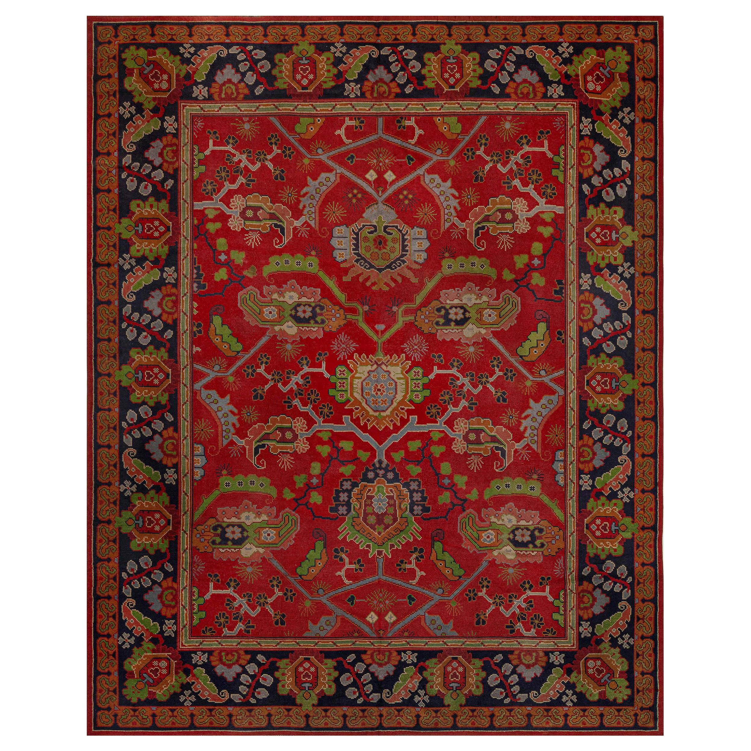 Vintage Arts and Crafts Rug at 1stDibs